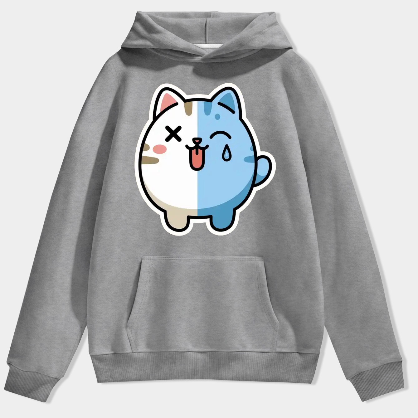 Comic Cat, Bugcat Capoo, bug cat Men's Hoodie