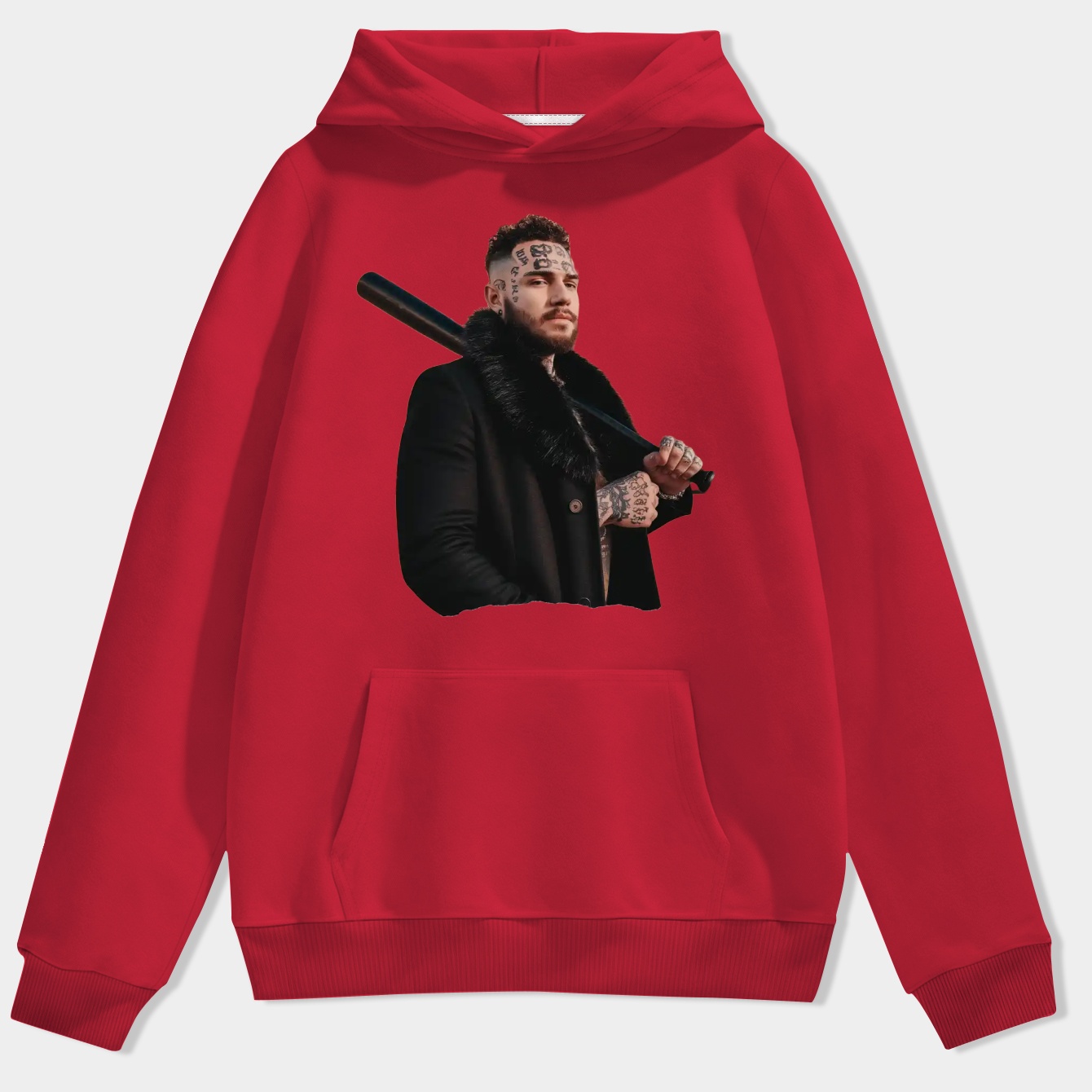 post malone desert portrait Men's Hoodie