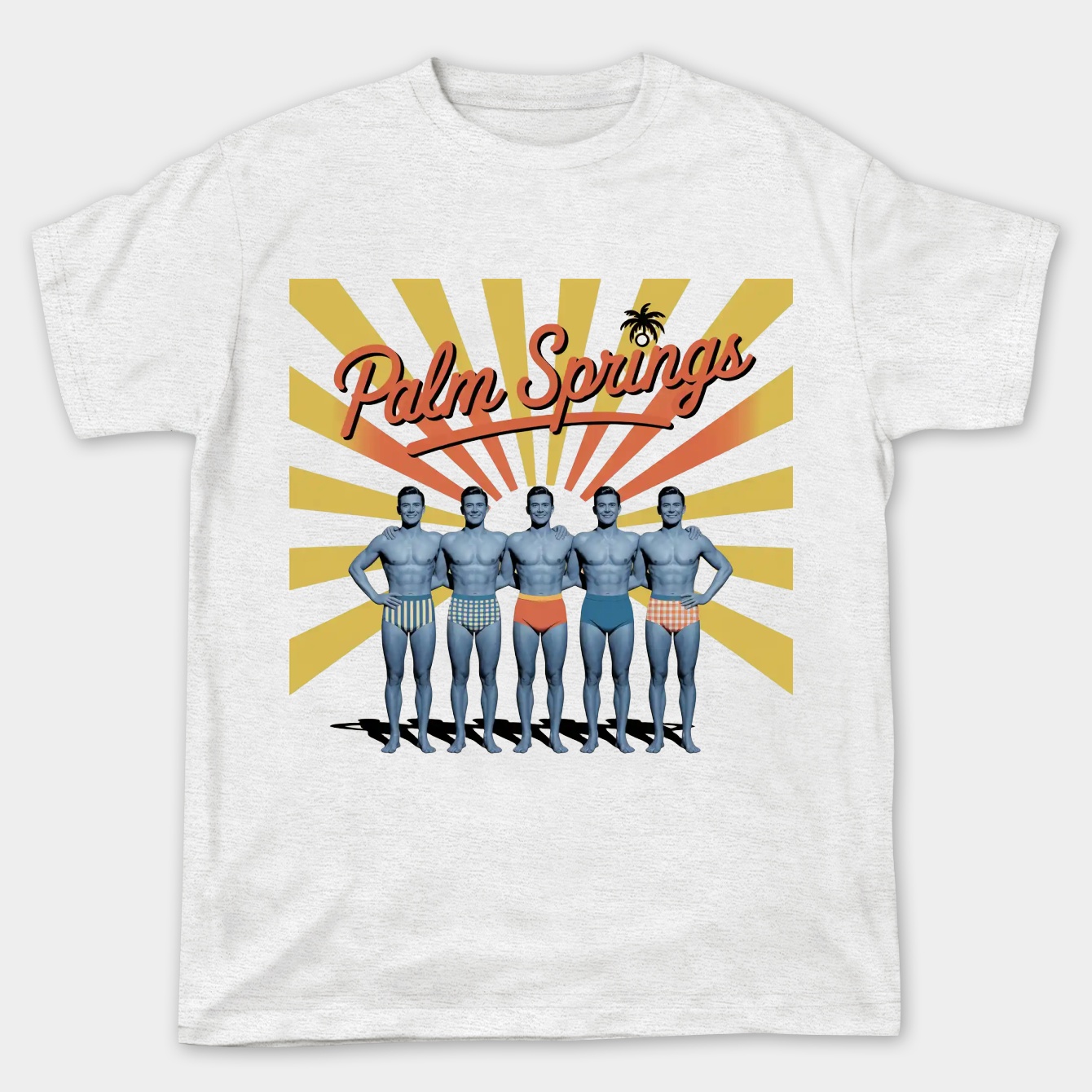 Five Guys in Palm Springs - Vintage Style