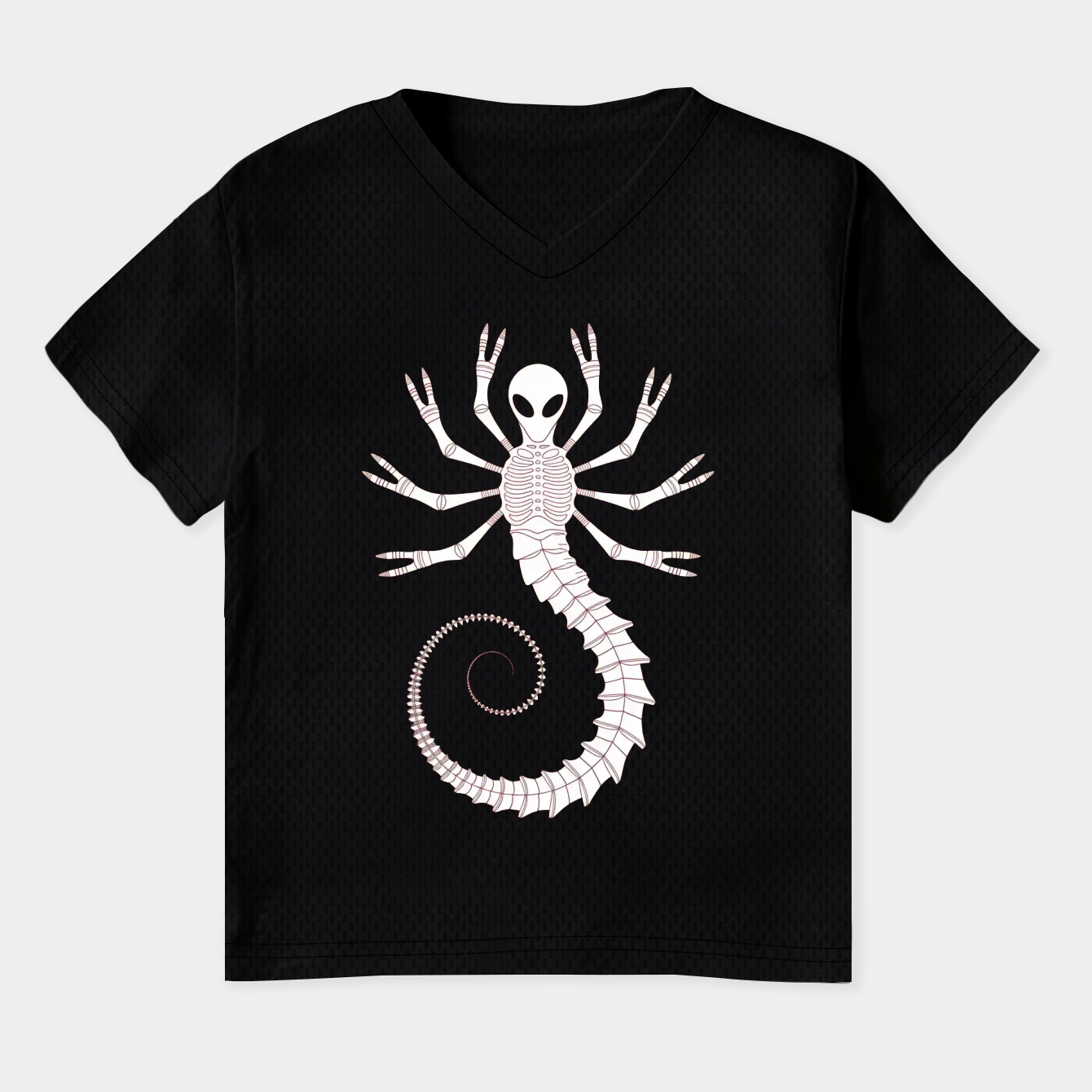 facehugger alien creature design Women's Plus Size V-Neck T-Shirt