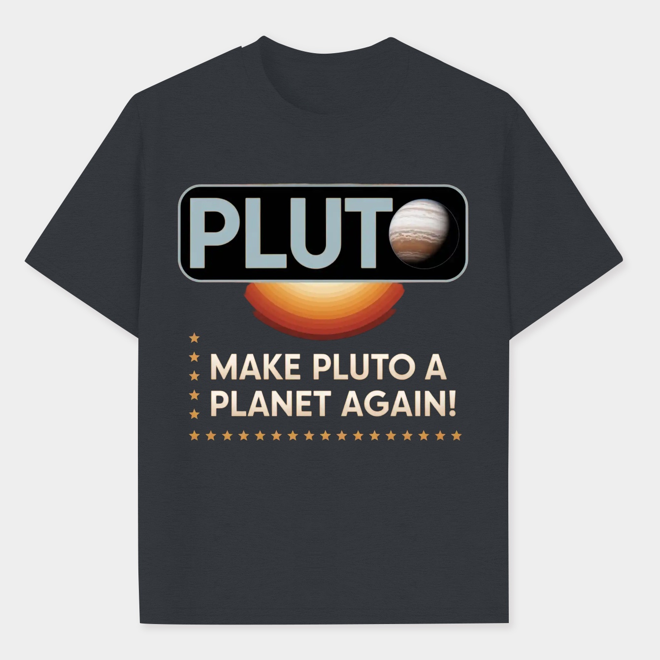 Make Pluto a Planet Again! Men's Performance Athletic T-Shirt