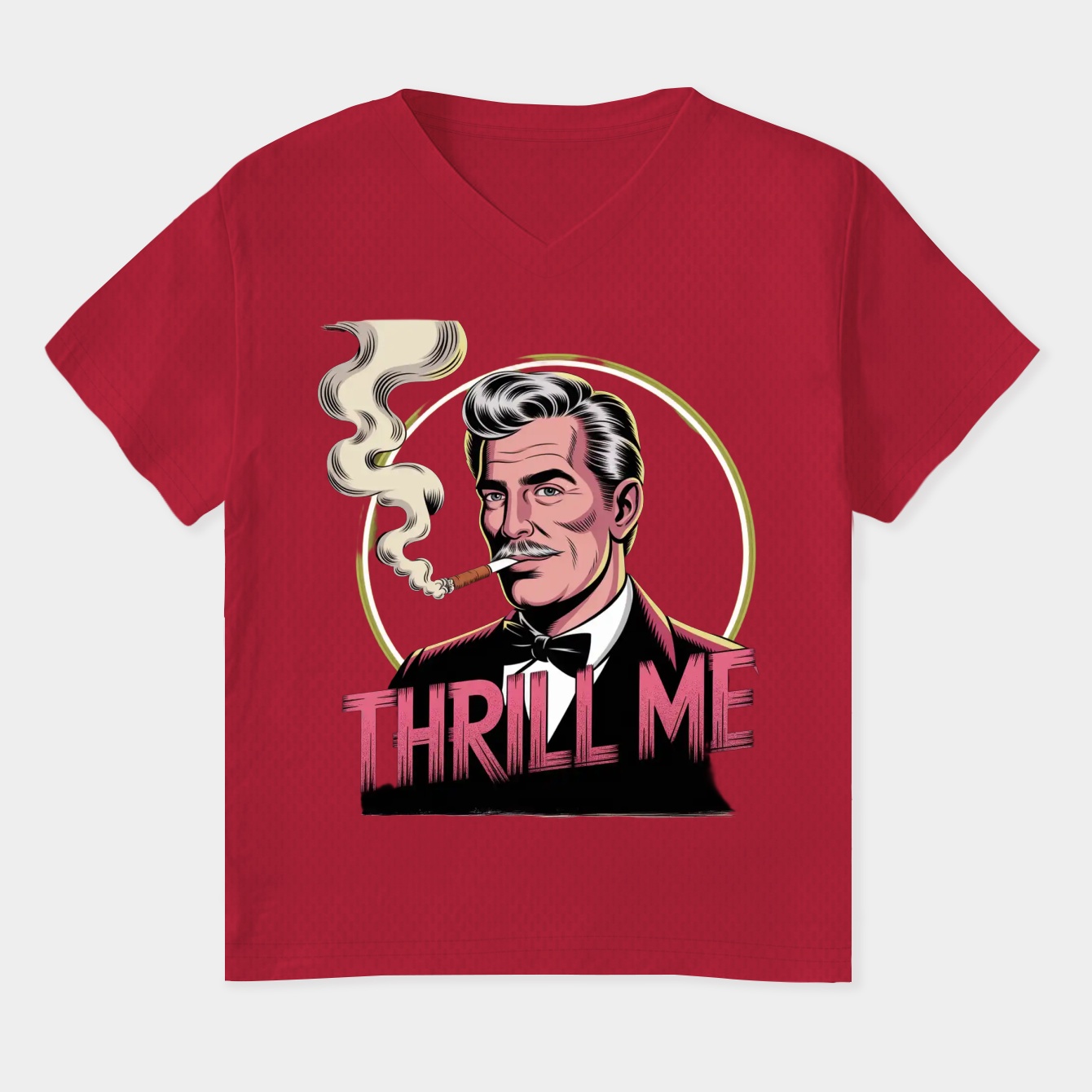 Thrill me! Women's Plus Size V-Neck T-Shirt