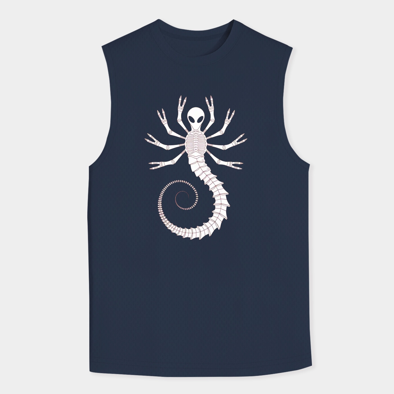 facehugger alien creature design Men's Tank Top