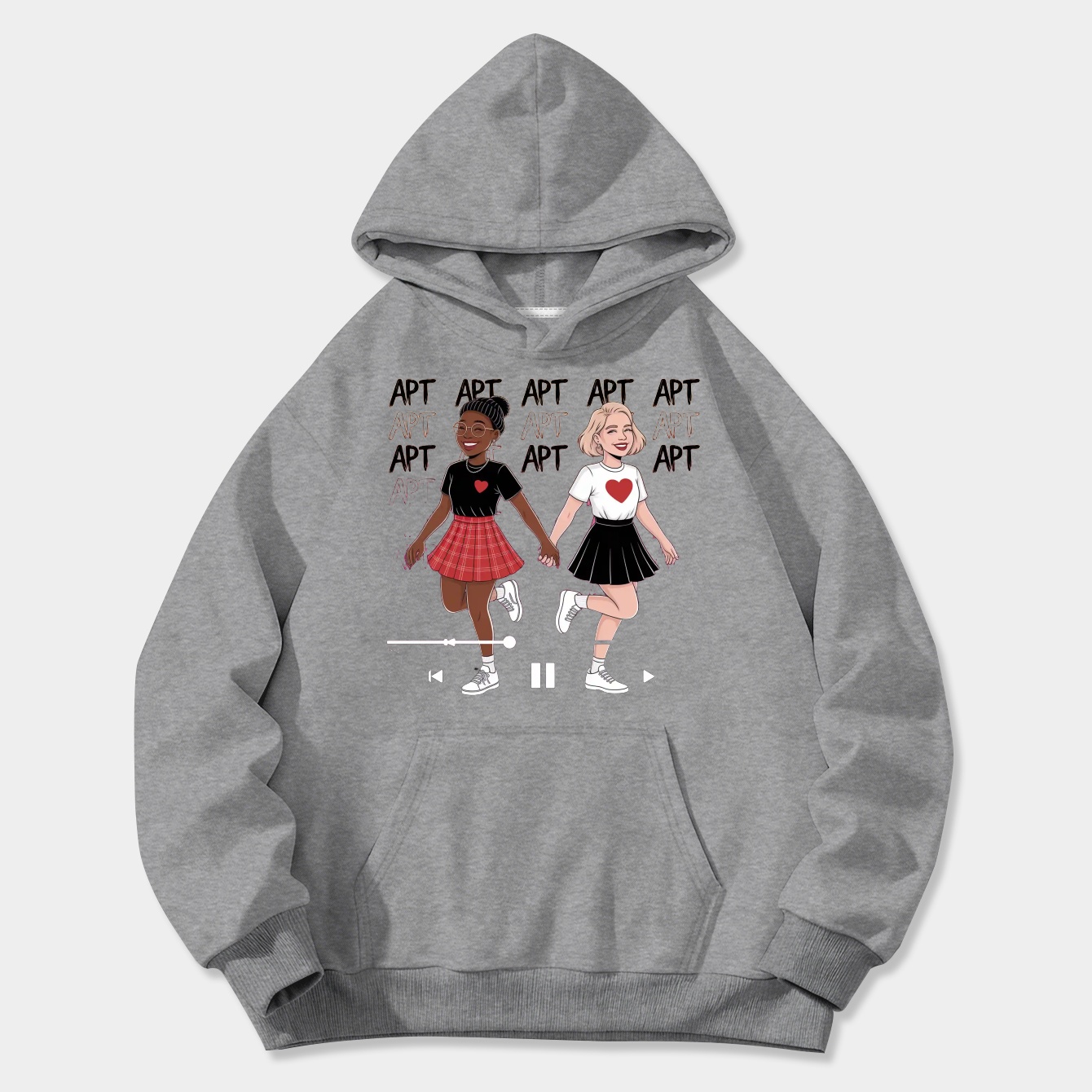 Apt lovers Women's Plus Size Hoodie