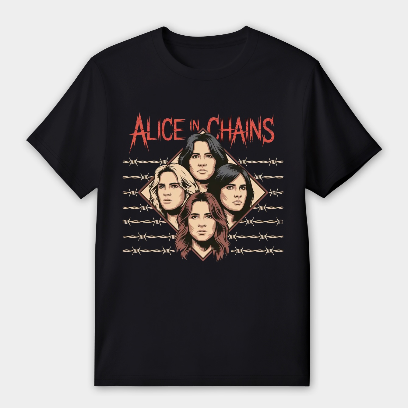 Alice in Chains Women's Premium Soft T-Shirt