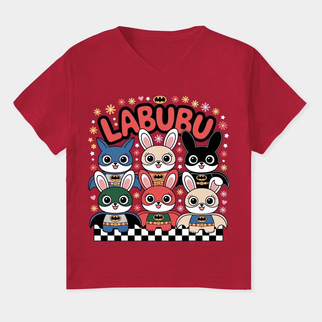 Bubble Women's Plus Size V-Neck T-Shirt