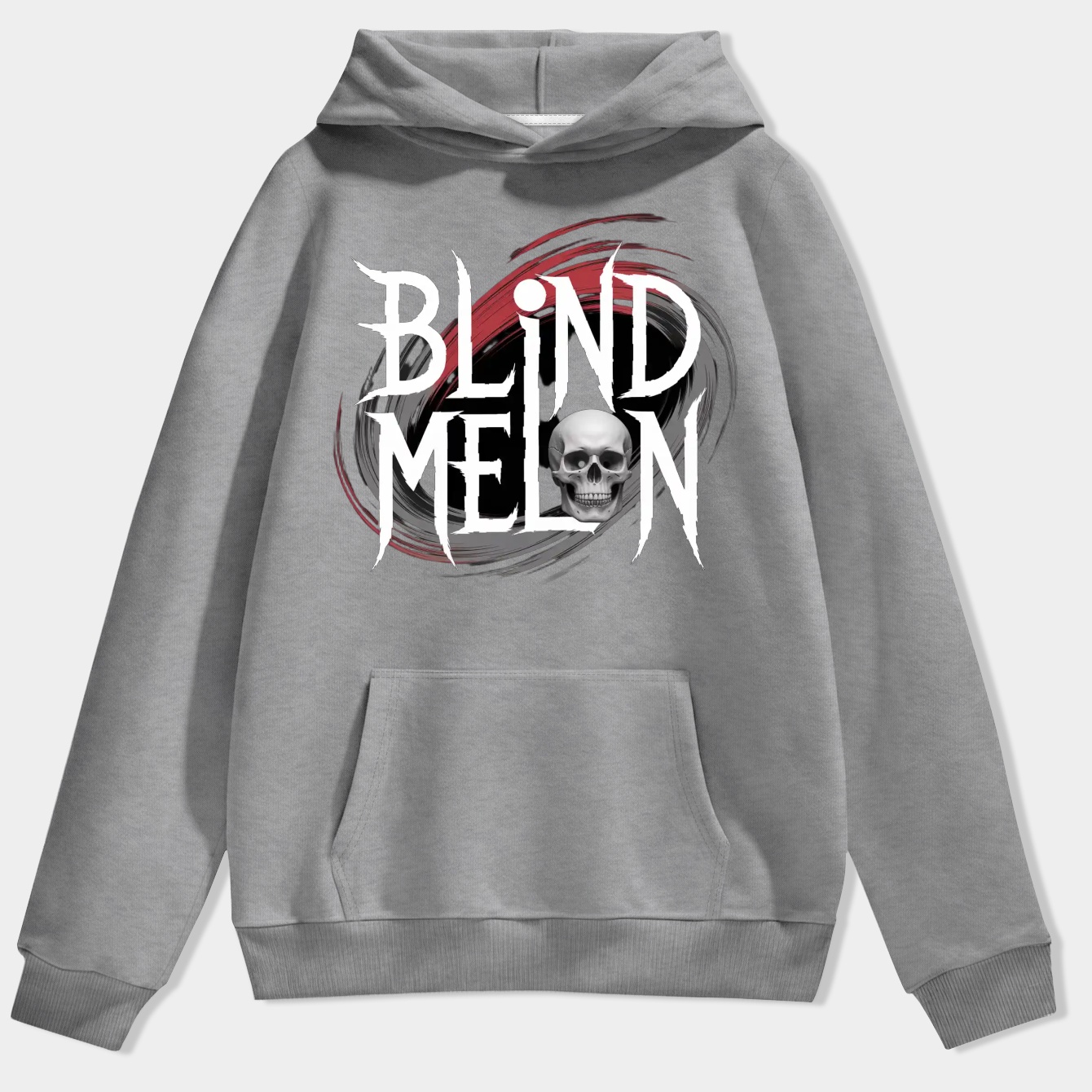 Blind Melon Skull Design Men's Hoodie