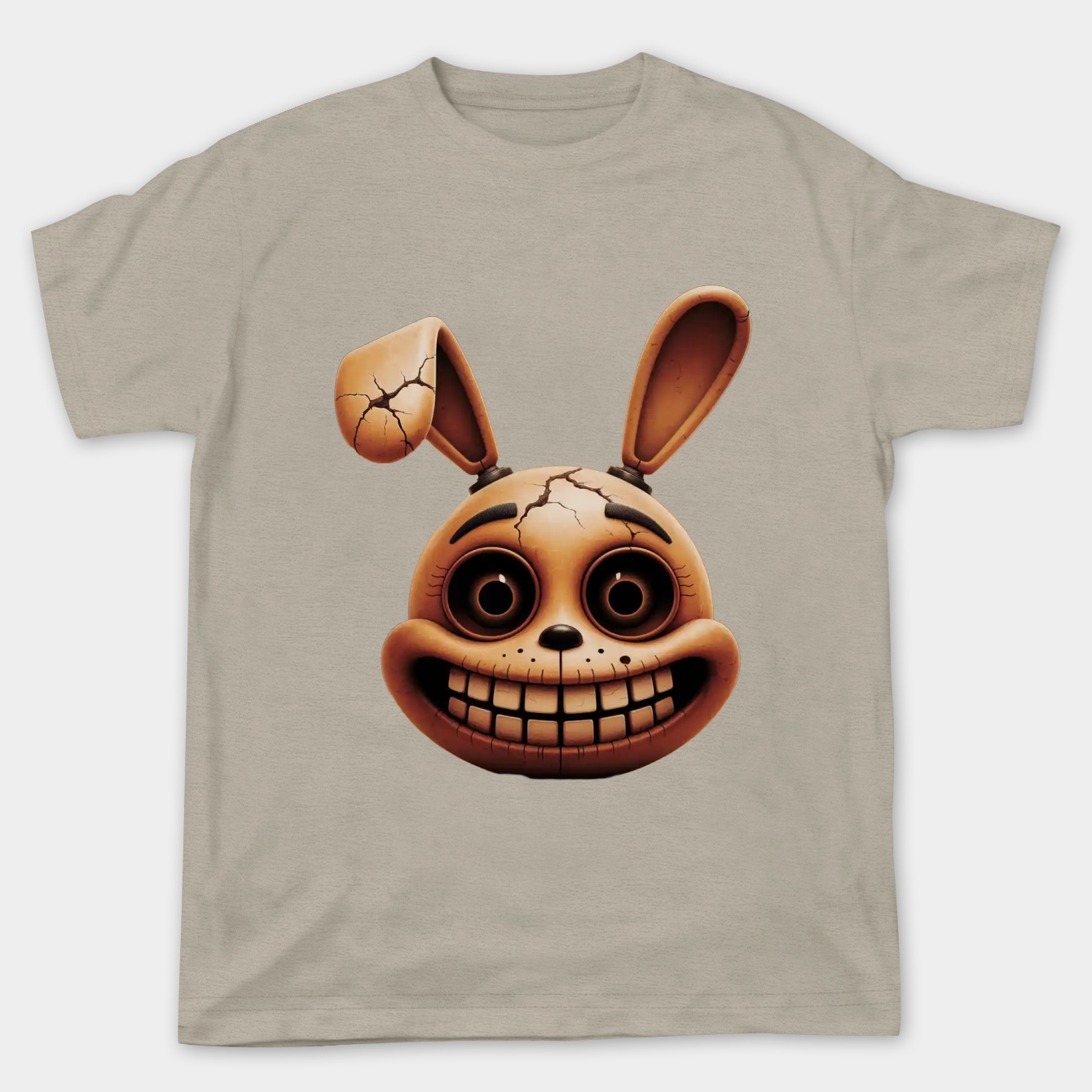 springtrap face horror mask Women's Plus Size T-shirt