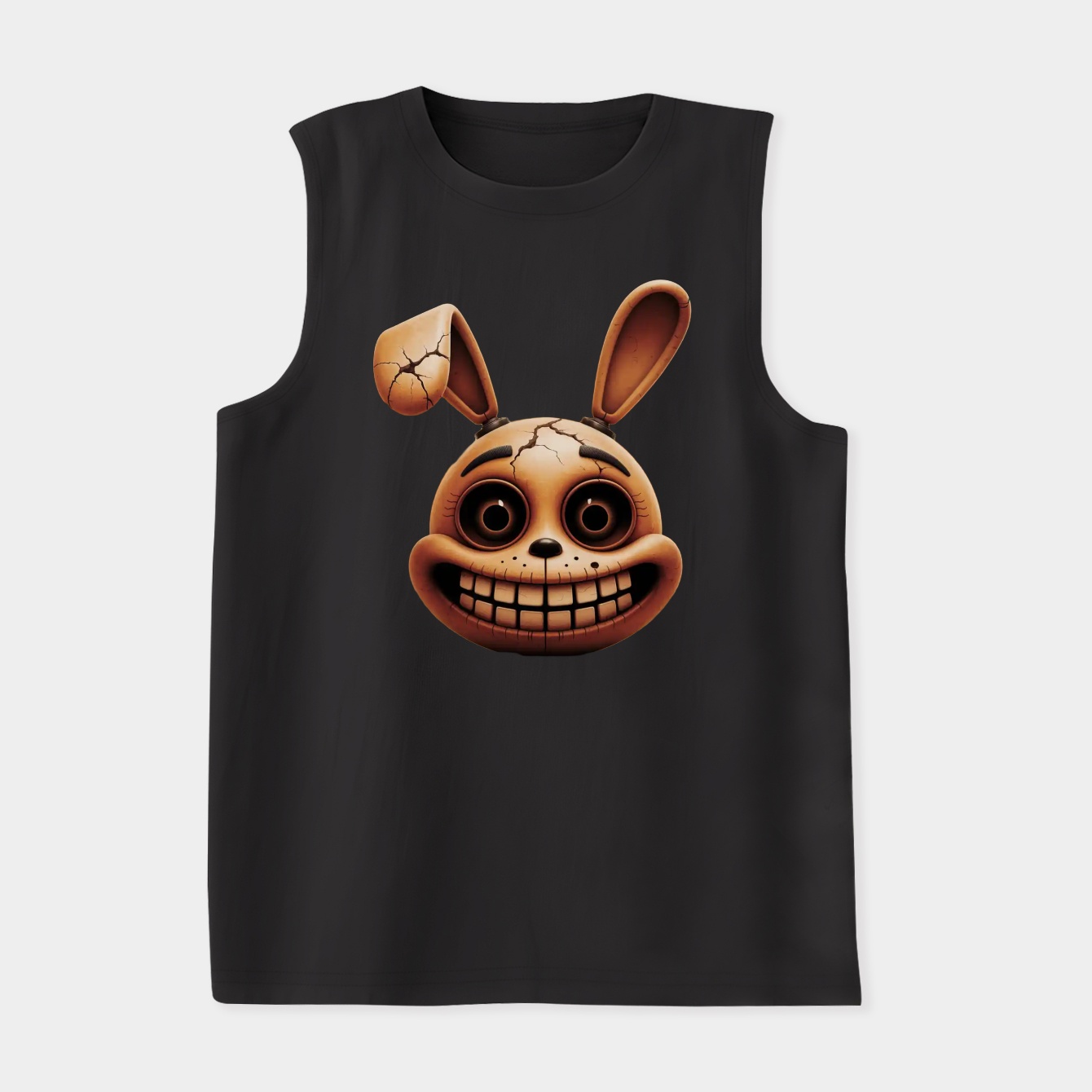 springtrap face horror mask Women's Soft Tank Top