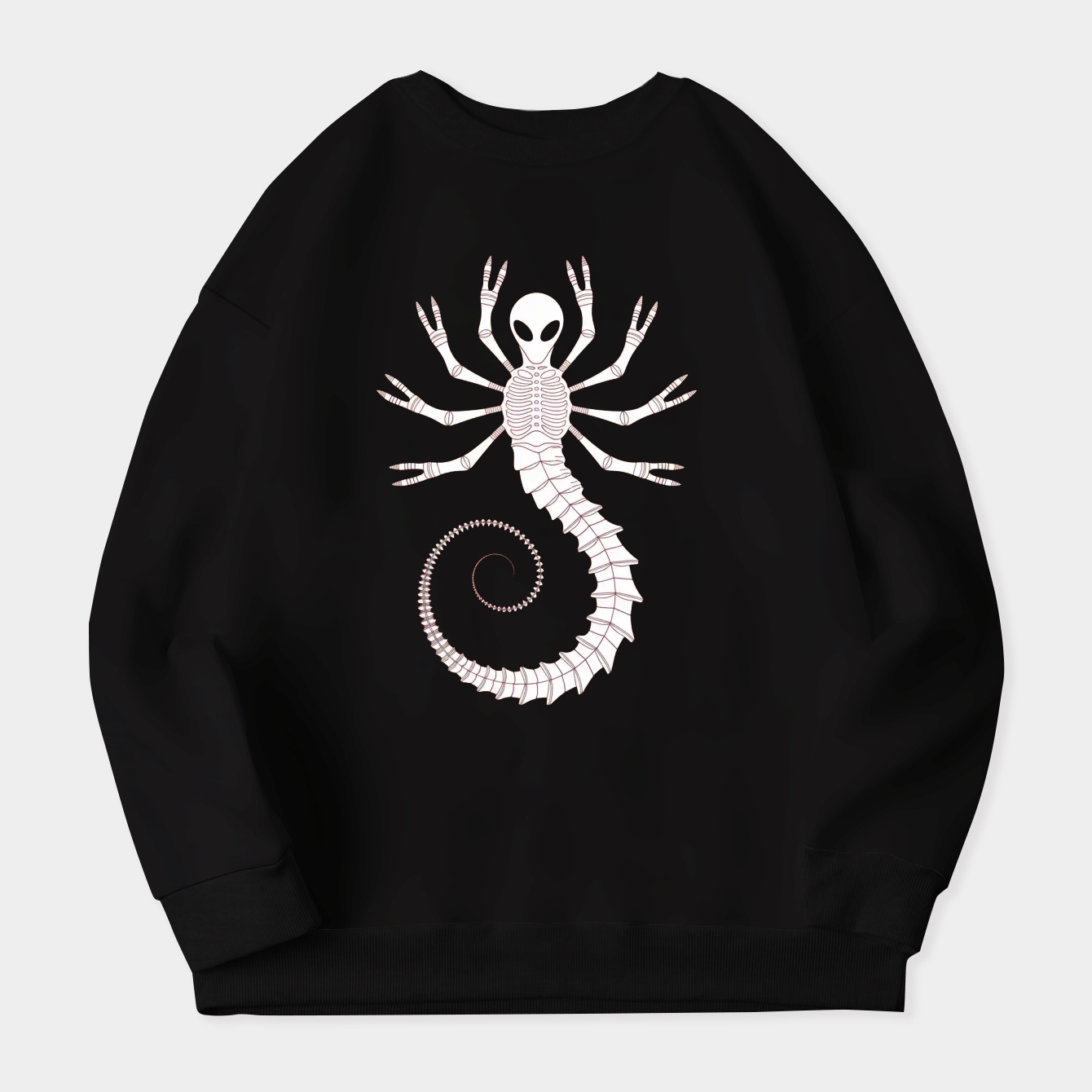 facehugger alien creature design Women's Plus Size Sweatshirt