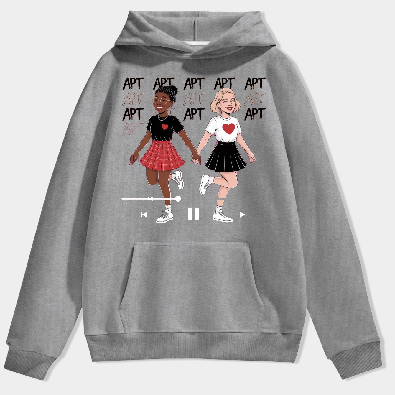 Apt lovers Men's Hoodie