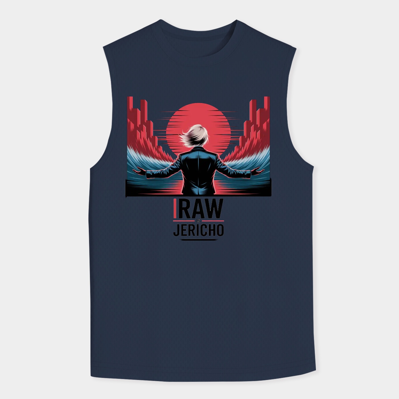 Raw Is Jericho Men's Tank Top