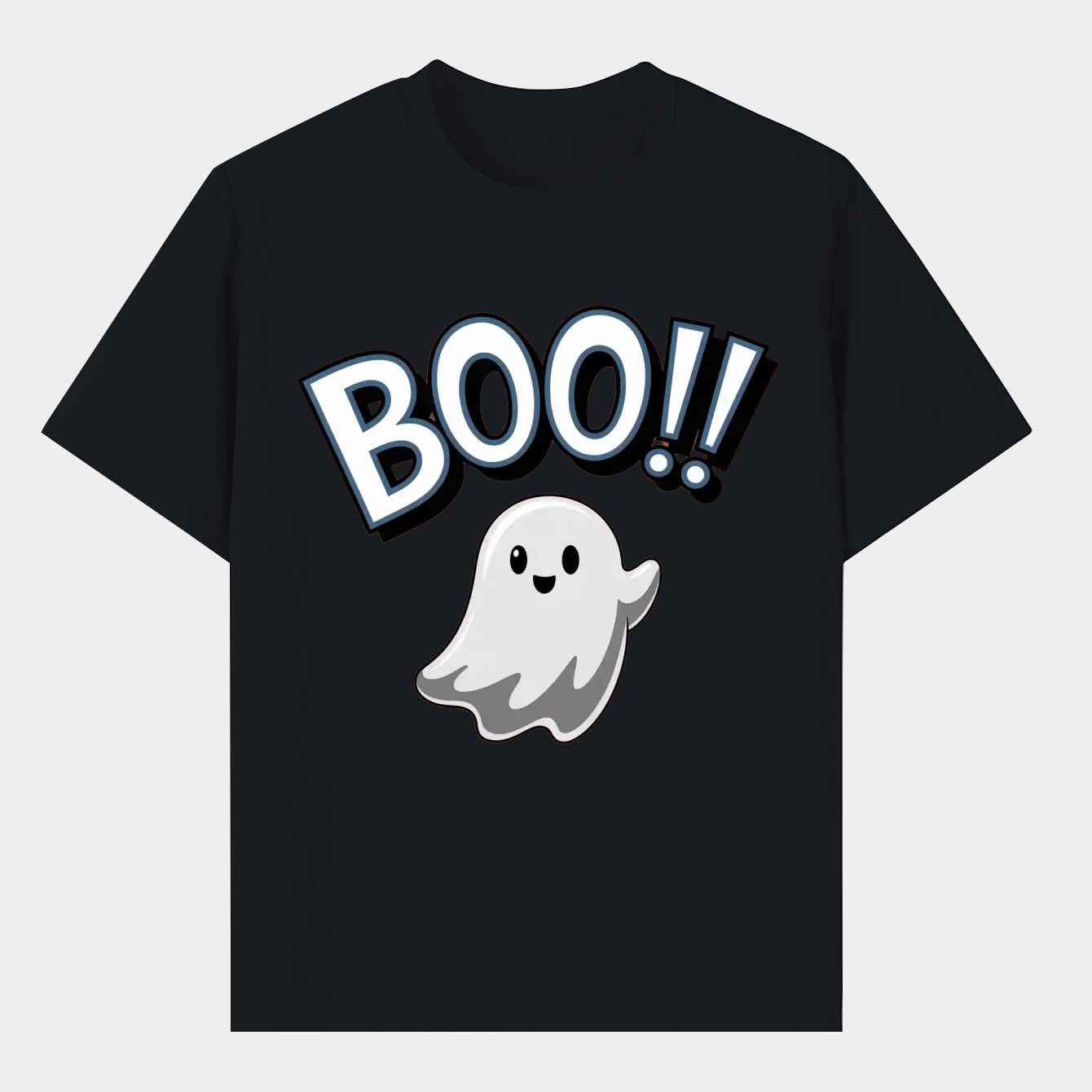 Boo!! Little Ghost Men's T-Shirt