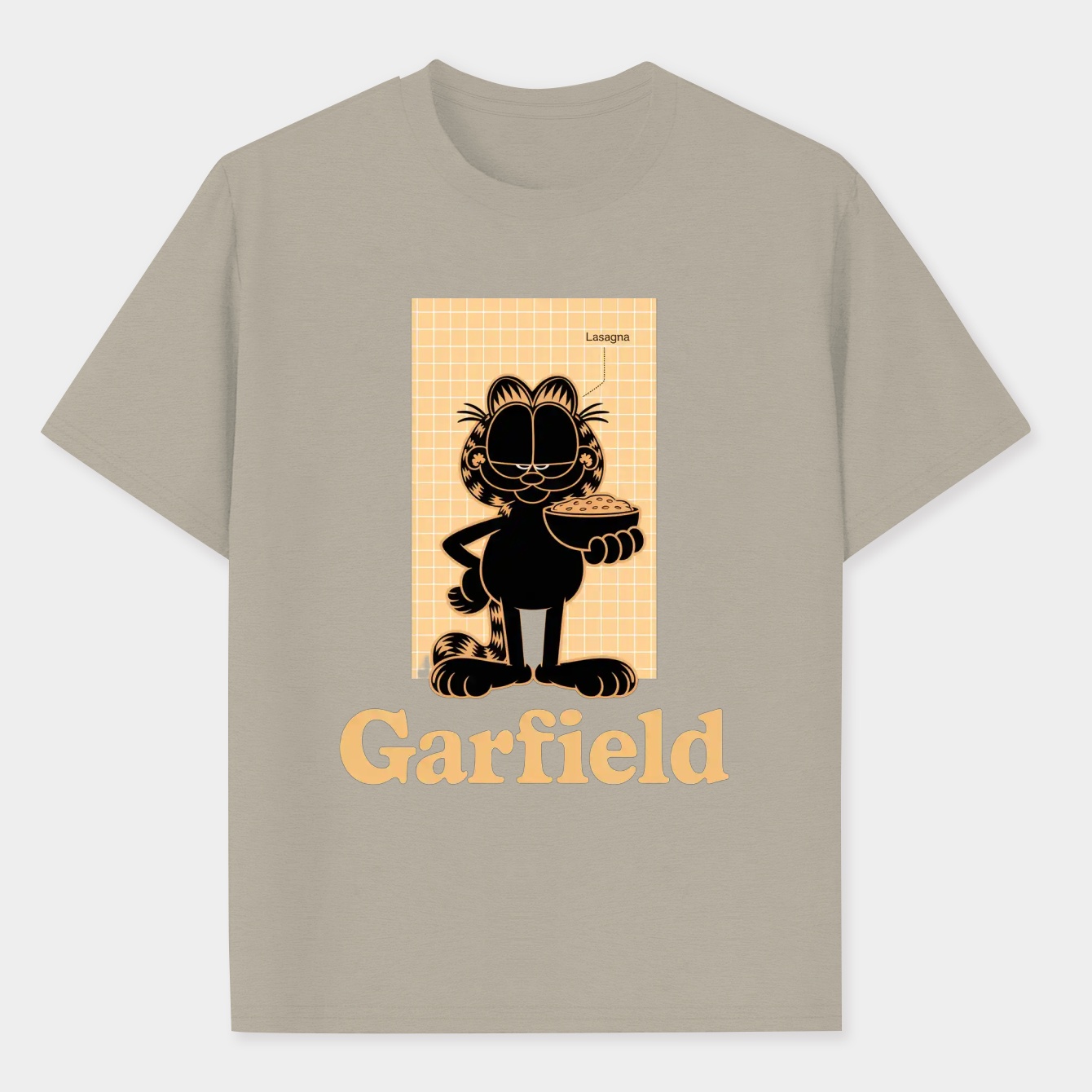 Garfield Cat Schematic Men's Performance Athletic T-Shirt