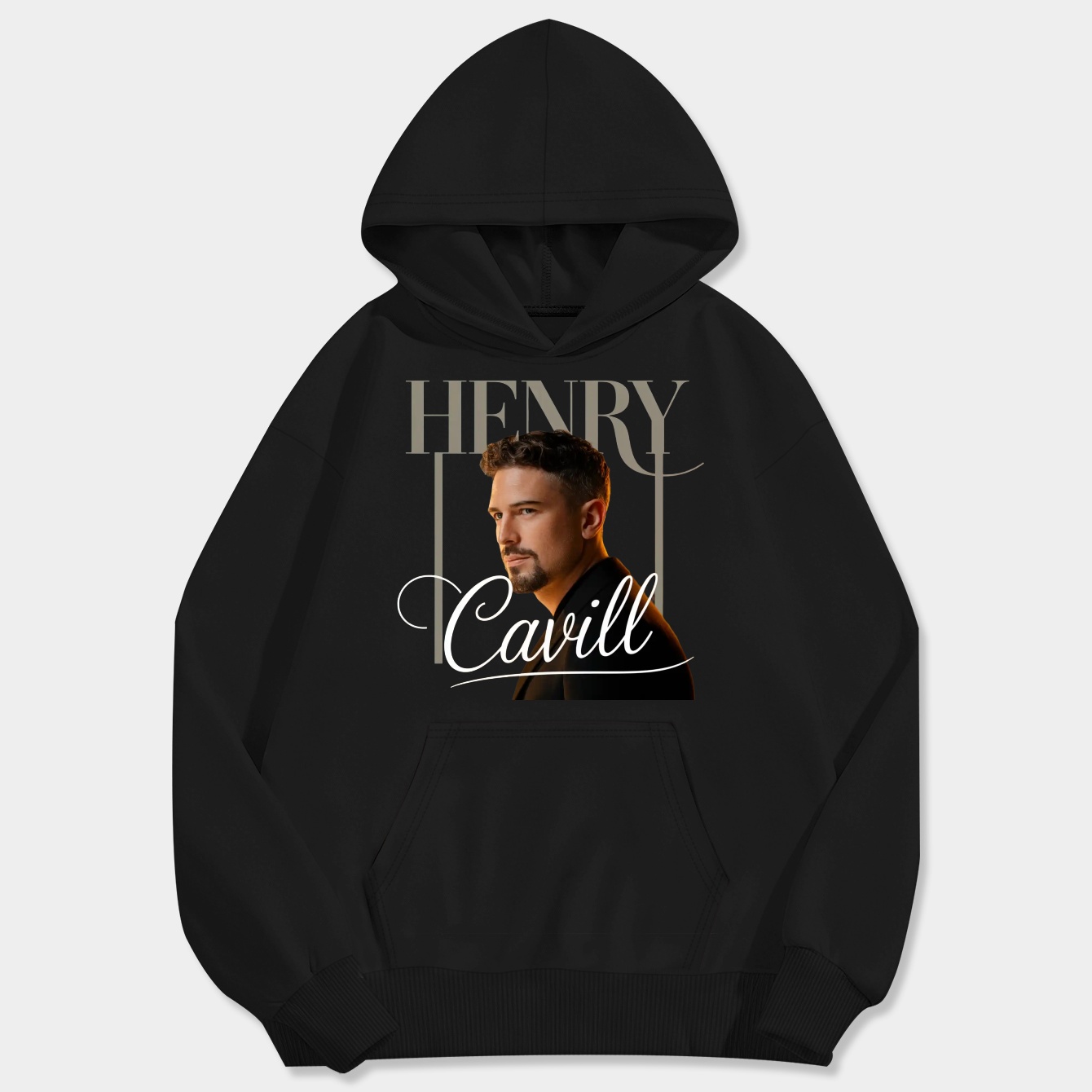 Henry Cavill Men's Big & Tall Hoodie
