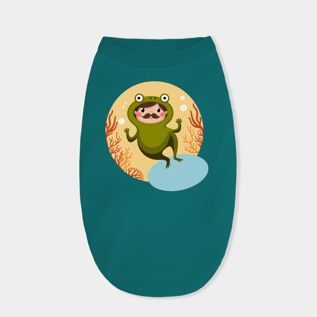 Mario Frog Mario Extra Soft Dog Shirt