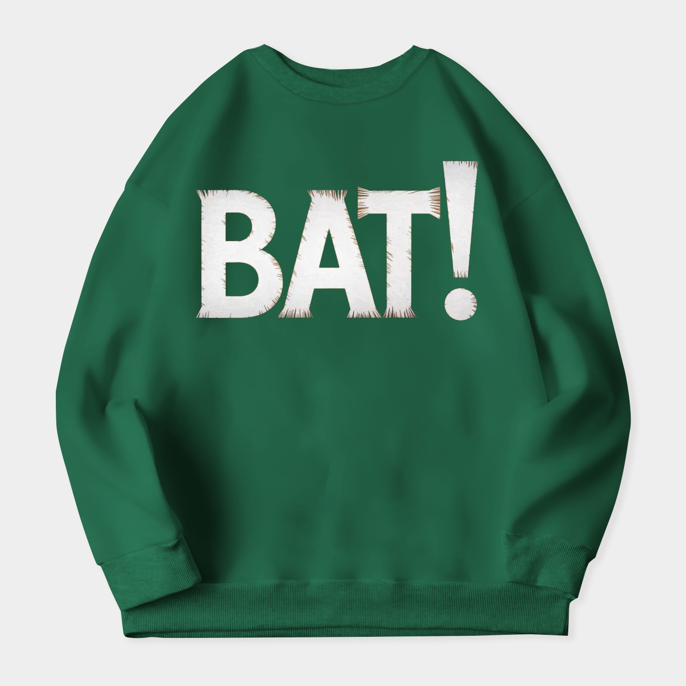 Bat! Bold Statement Design Women's Plus Size Sweatshirt