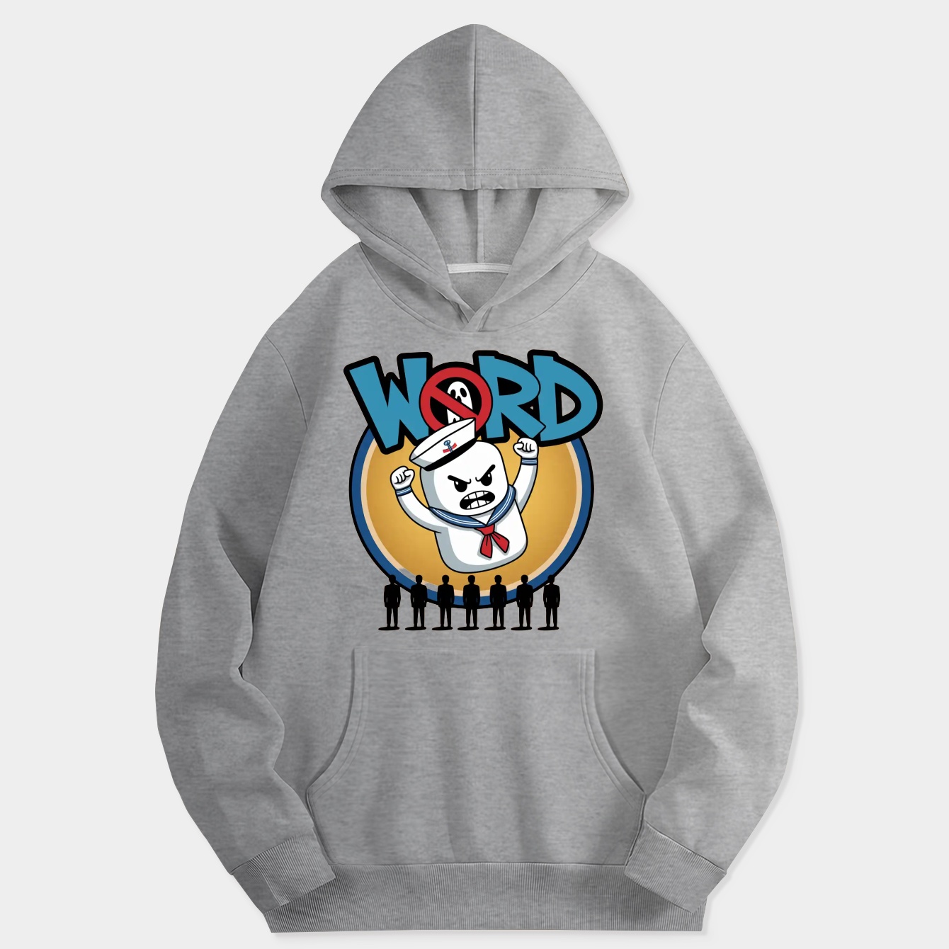 Papa Puft Ghost Battle Women's Hoodie