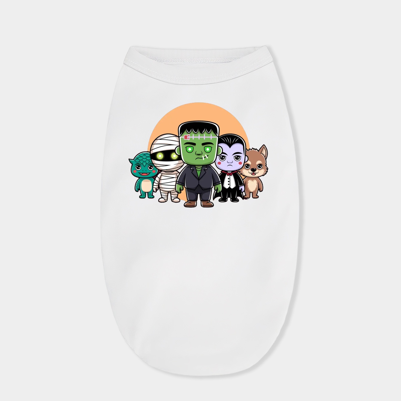 Monster Mash Classic Creatures Dog Shirt