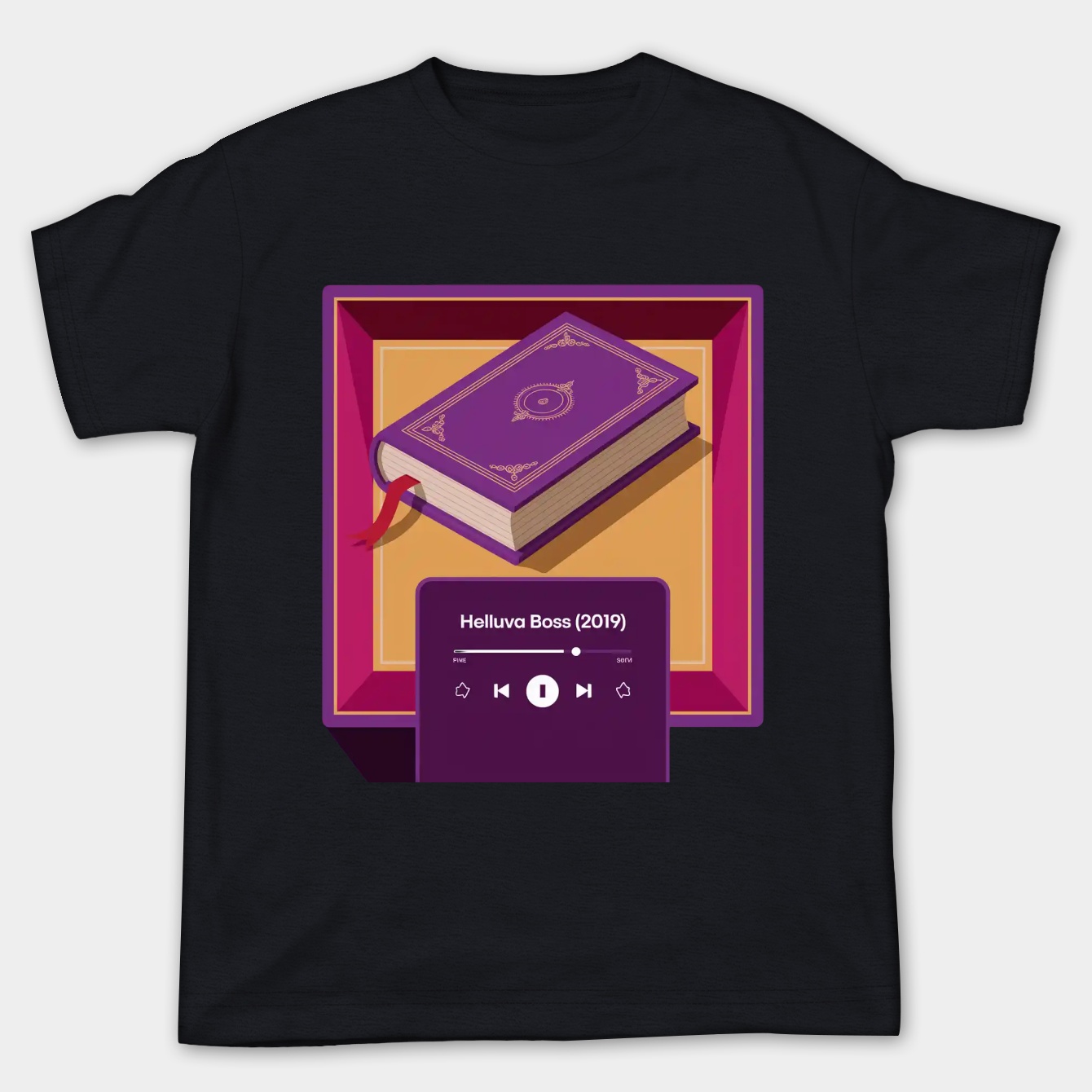 Helluva Grimoire Spotify Cover Image Women's Plus Size T-shirt