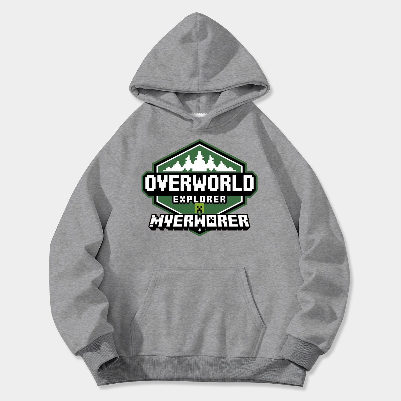 Minecraft Overworld Explorer Women's Plus Size Hoodie