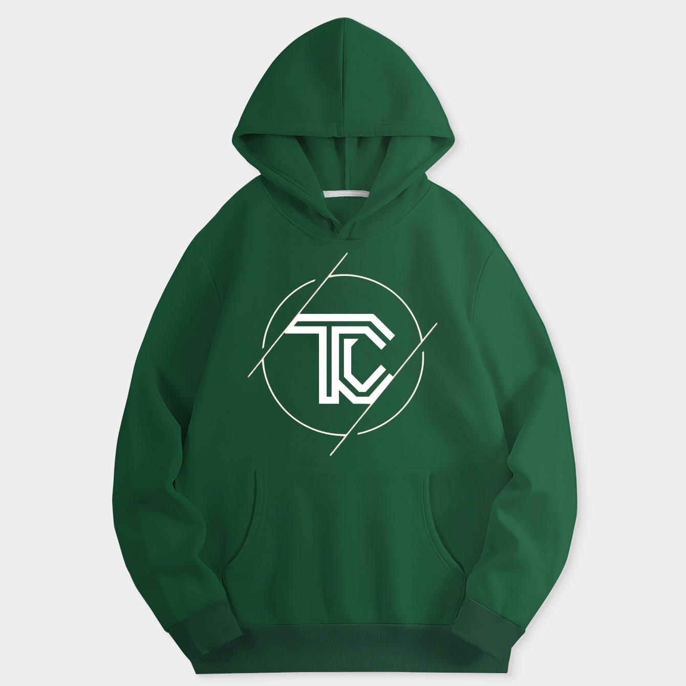 TC Circle Emblem Design Women's Hoodie