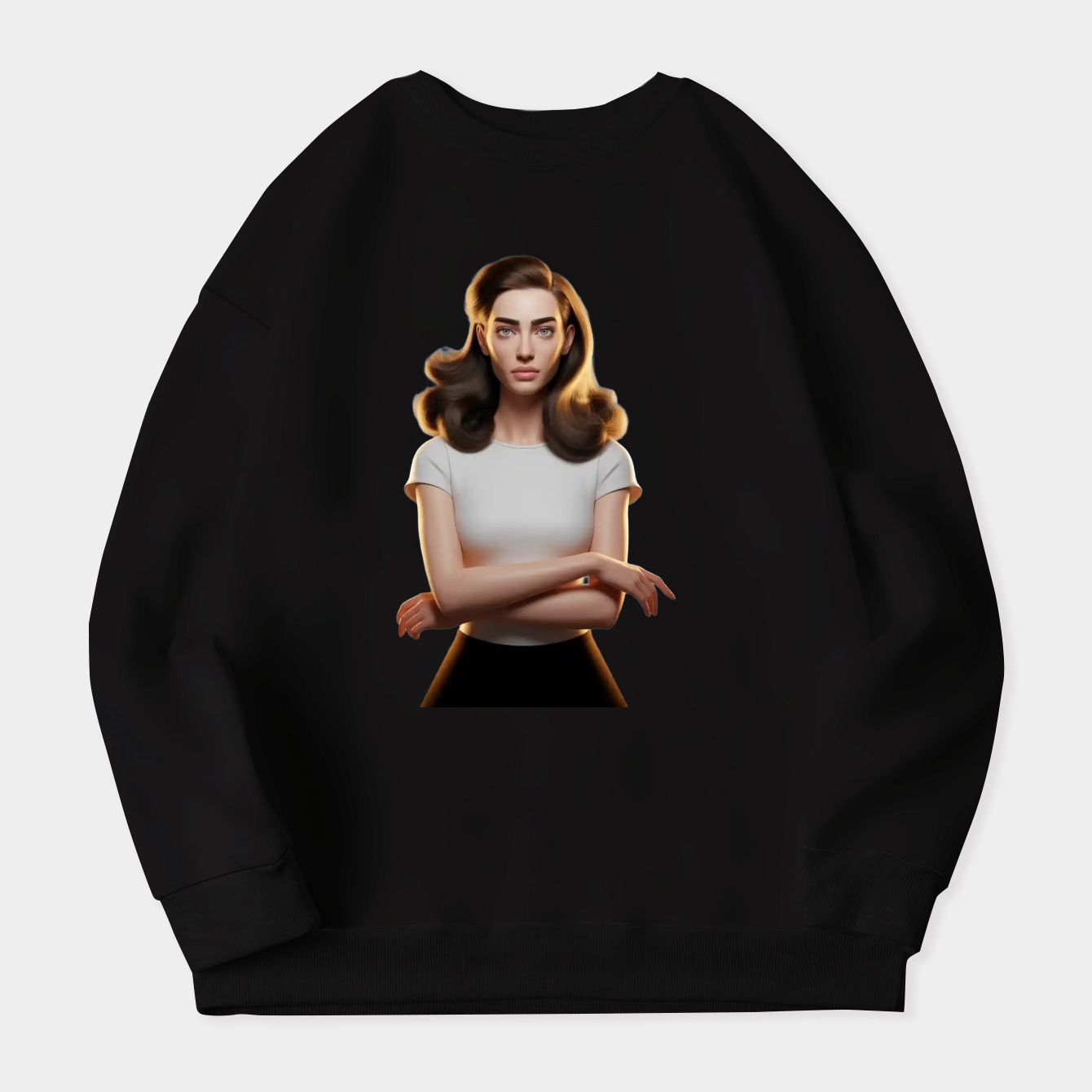 Anna Kendrick Women's Crewneck Sweatshirt