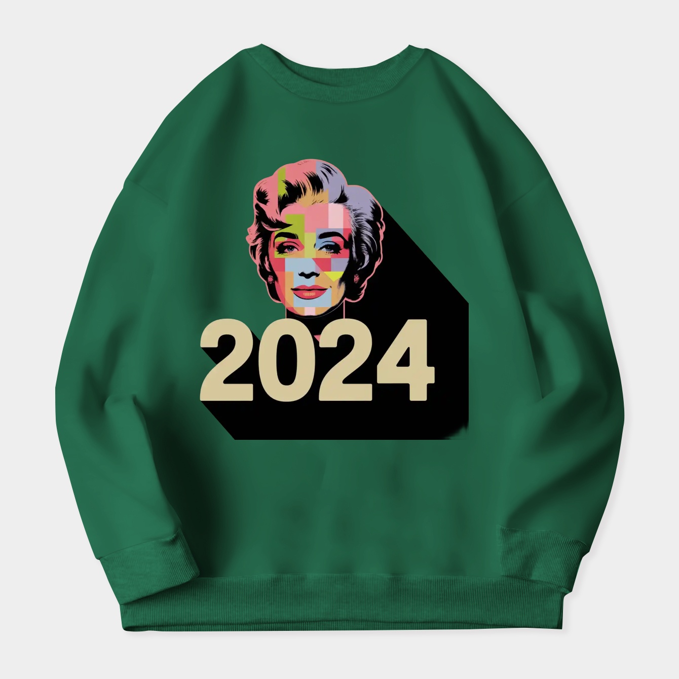 Kamala Harris Portrait - 2024 Women's Crewneck Sweatshirt