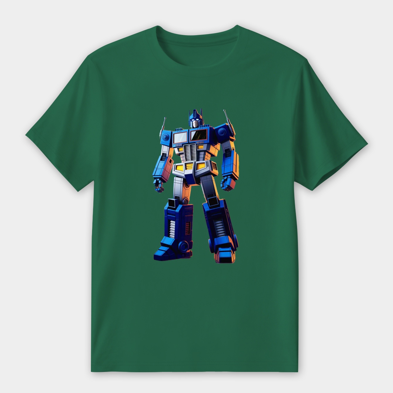 Optimus Prime Van Gogh Style