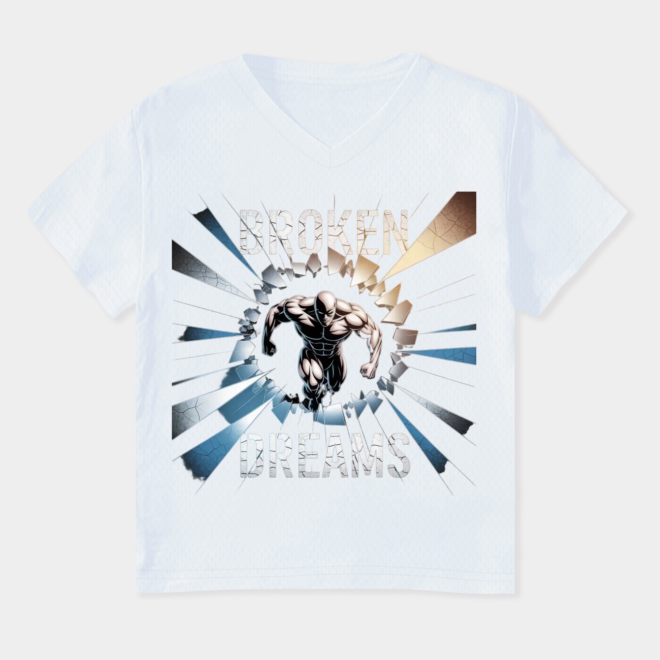 Broken Dreams Women's Plus Size V-Neck T-Shirt