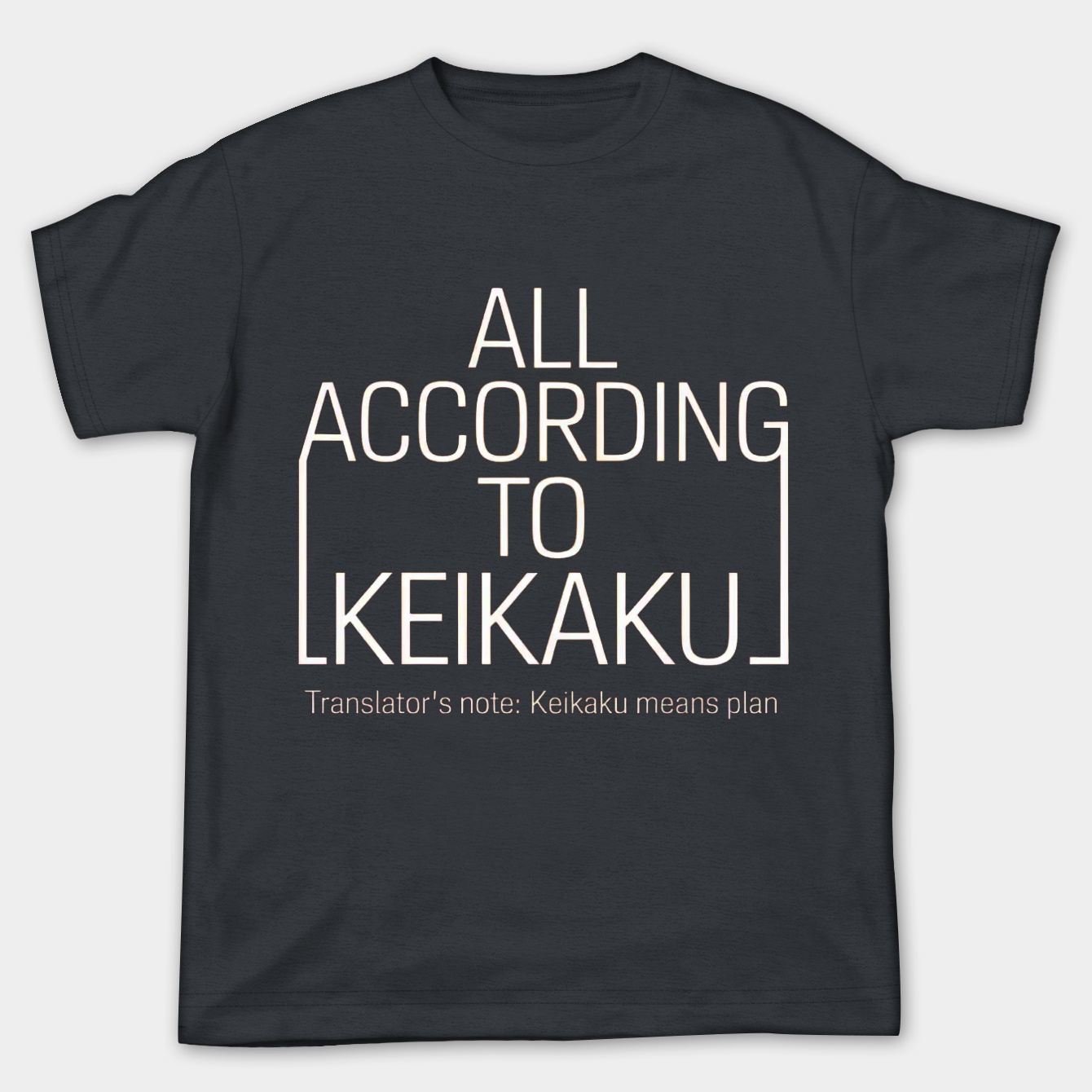 All according to keikaku