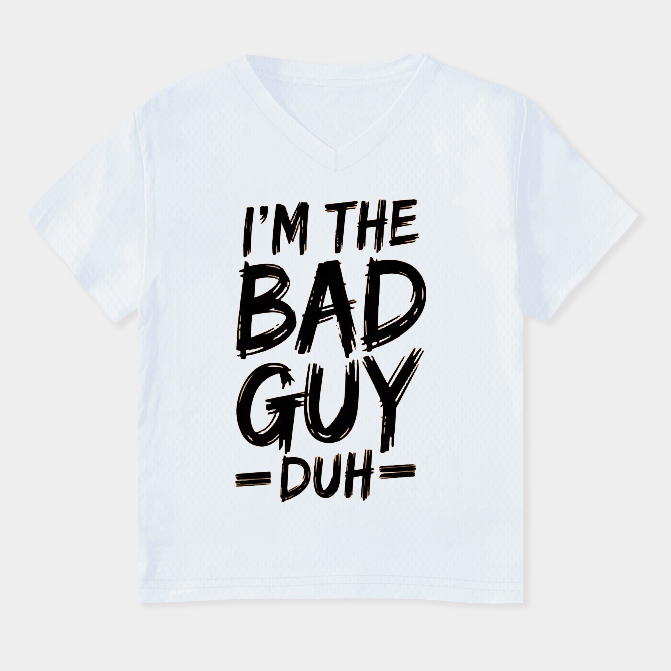 bad guy_14 Women's Plus Size V-Neck T-Shirt