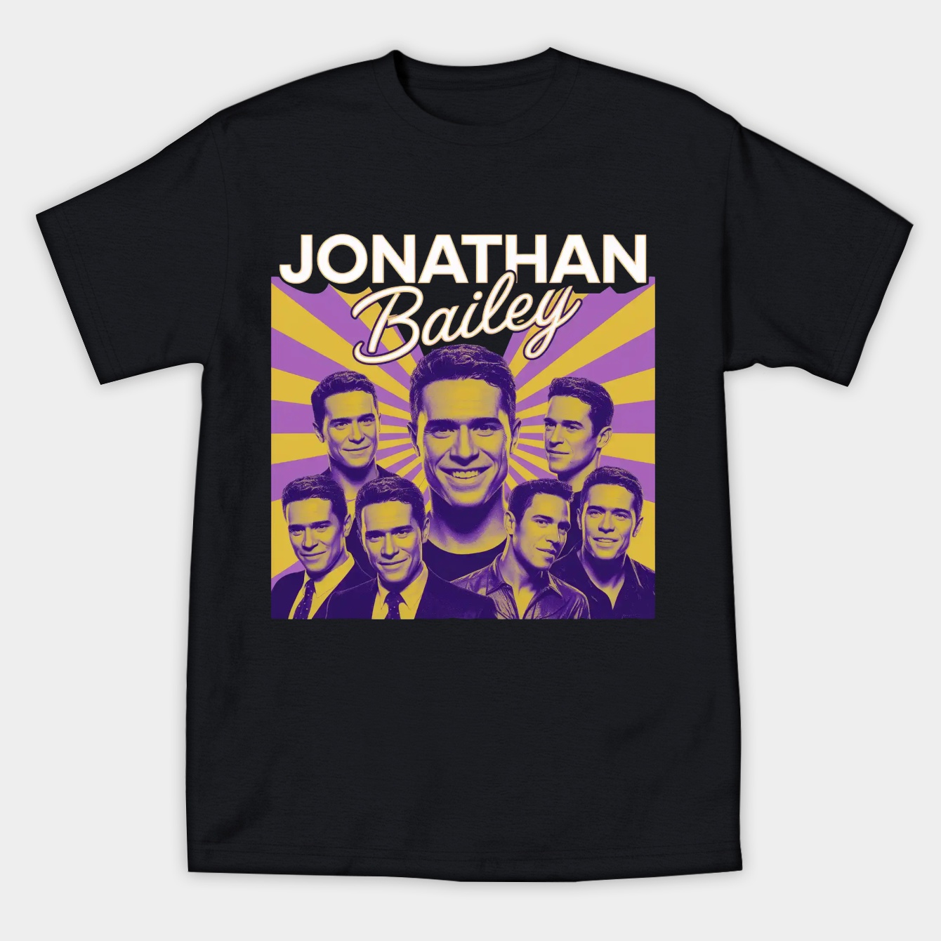 Jonathan Bailey Women's Athletic Performance T-Shirt