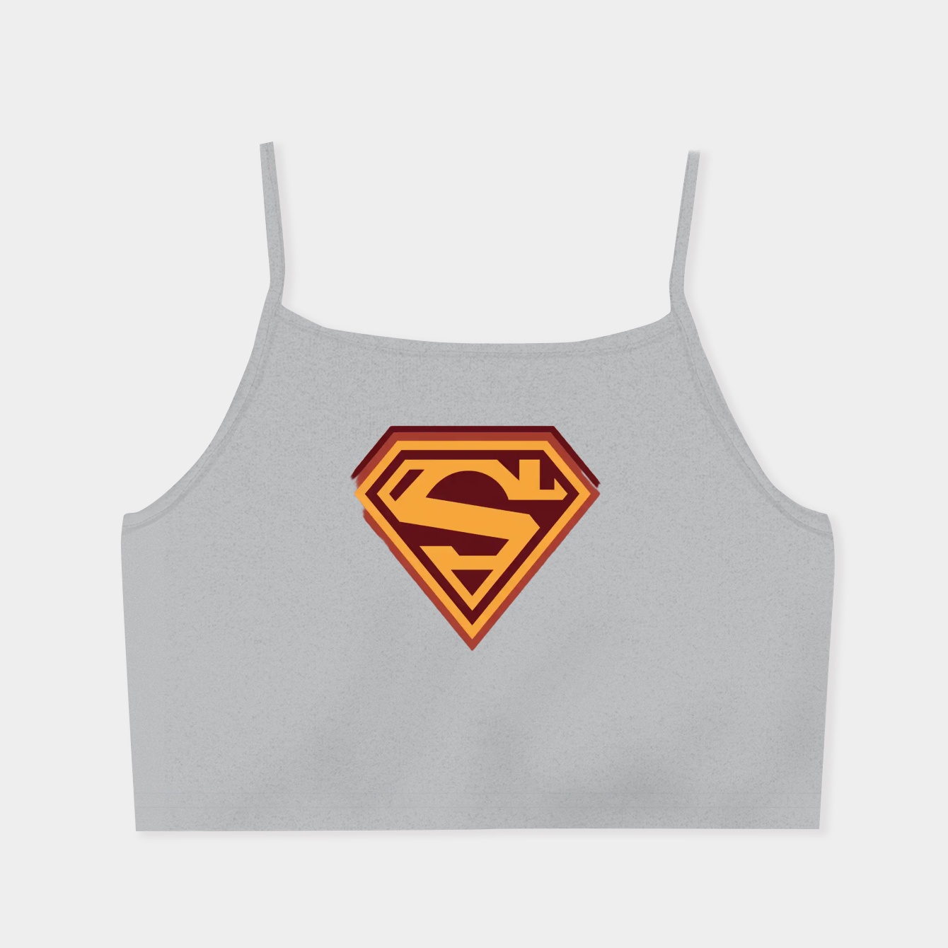 Superman Crest Women's  Spaghetti Strap Tank Top
