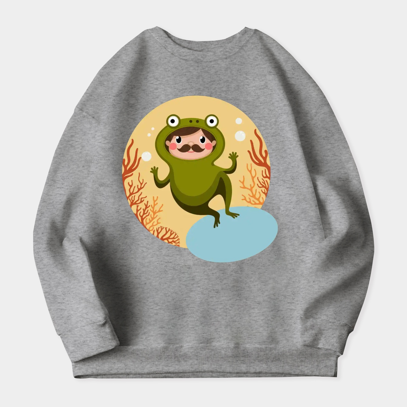 Mario Frog Mario Extra Soft Women's Crewneck Sweatshirt