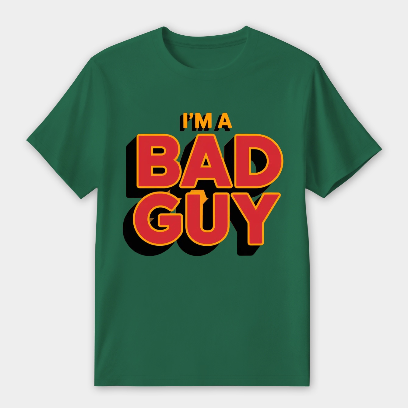 I'm a Bad Guy Statement Women's Premium Soft T-Shirt