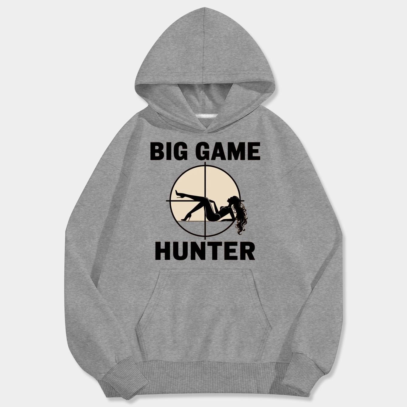 Big Game Hunter Chubby Chaser Men's Big & Tall Hoodie