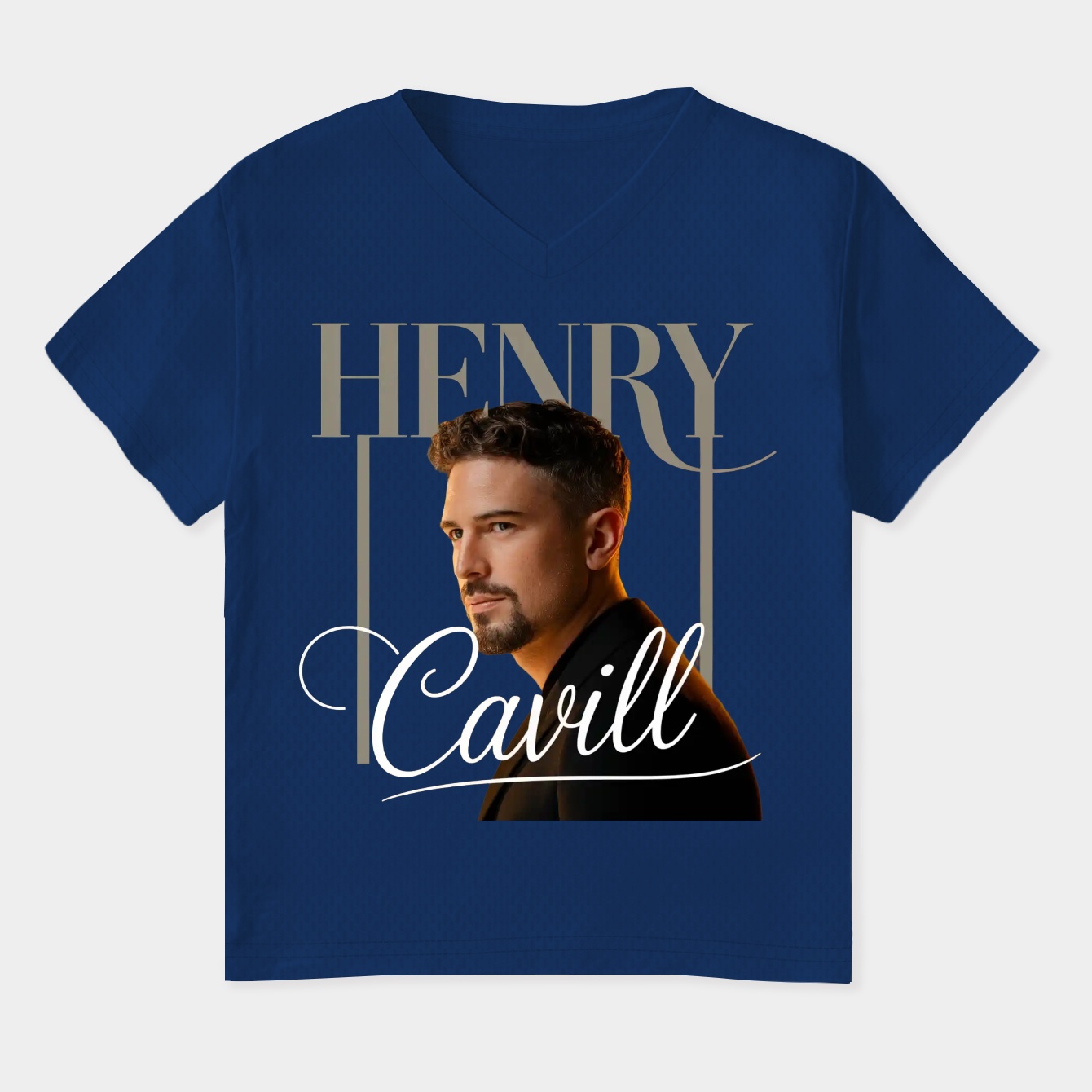 Henry Cavill Women's Plus Size V-Neck T-Shirt