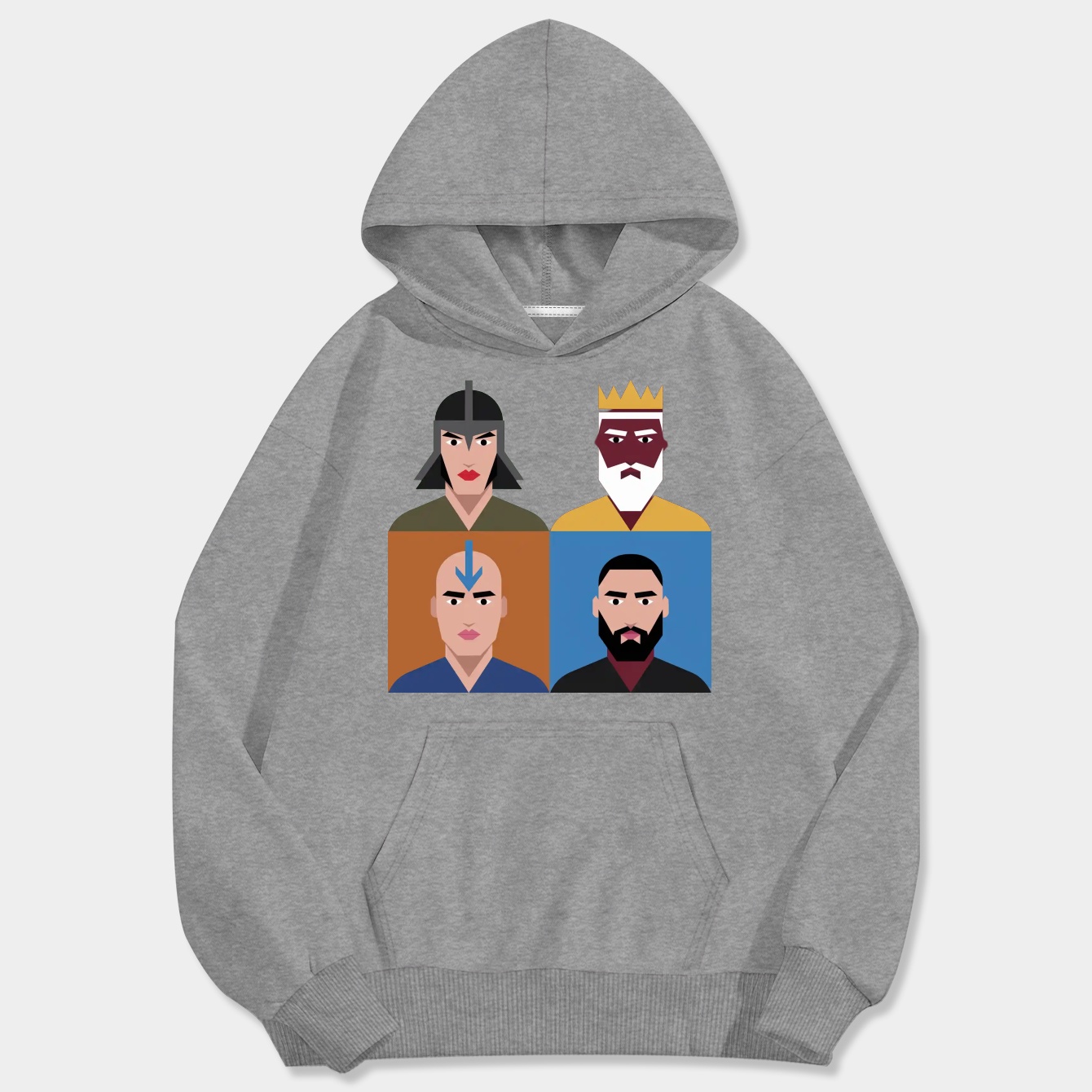 The Avatar Cycle Men's Big & Tall Hoodie