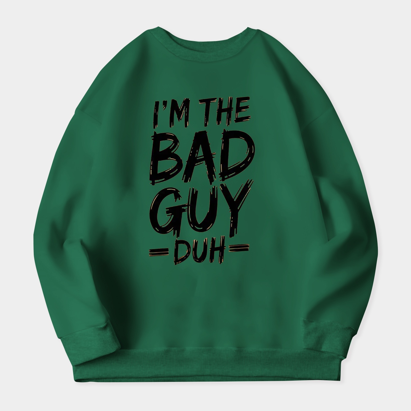 bad guy_14 Women's Crewneck Sweatshirt