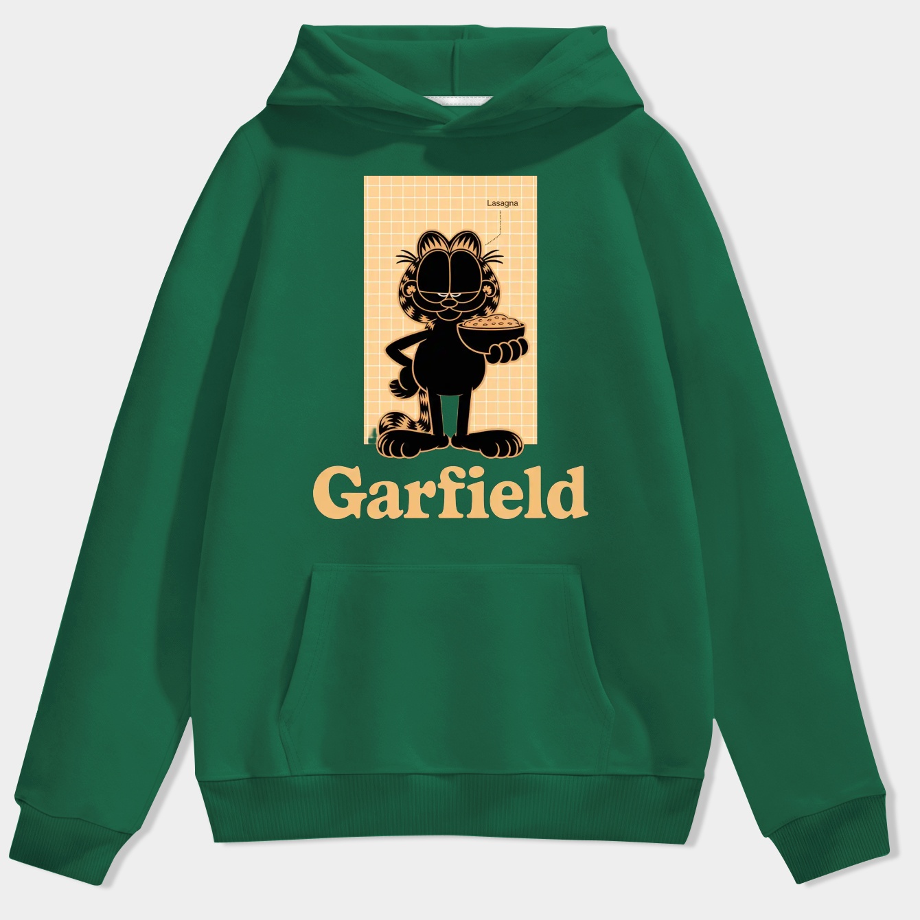 Garfield Cat Schematic Men's Hoodie