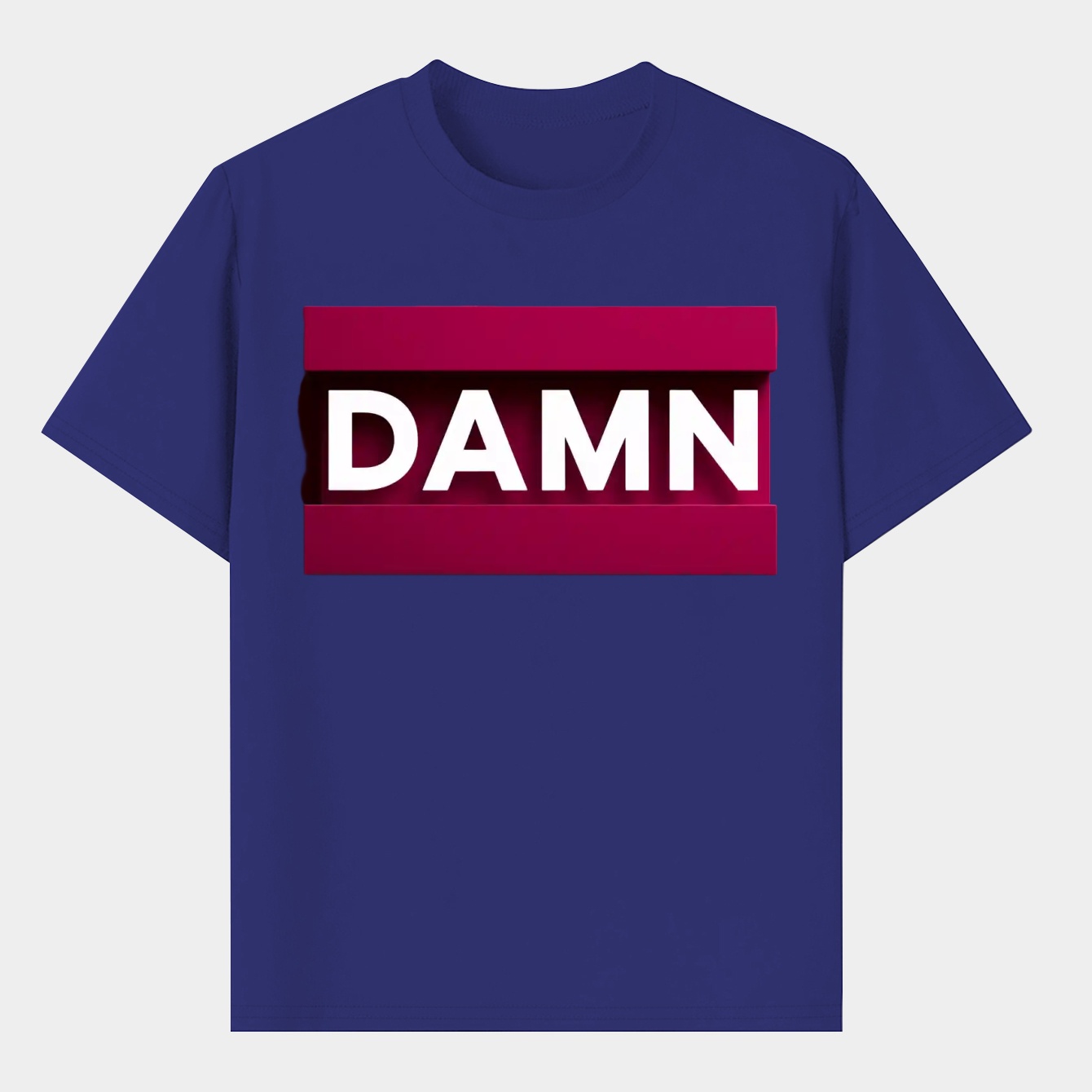 DAMN Red Box Logo Men's T-Shirt