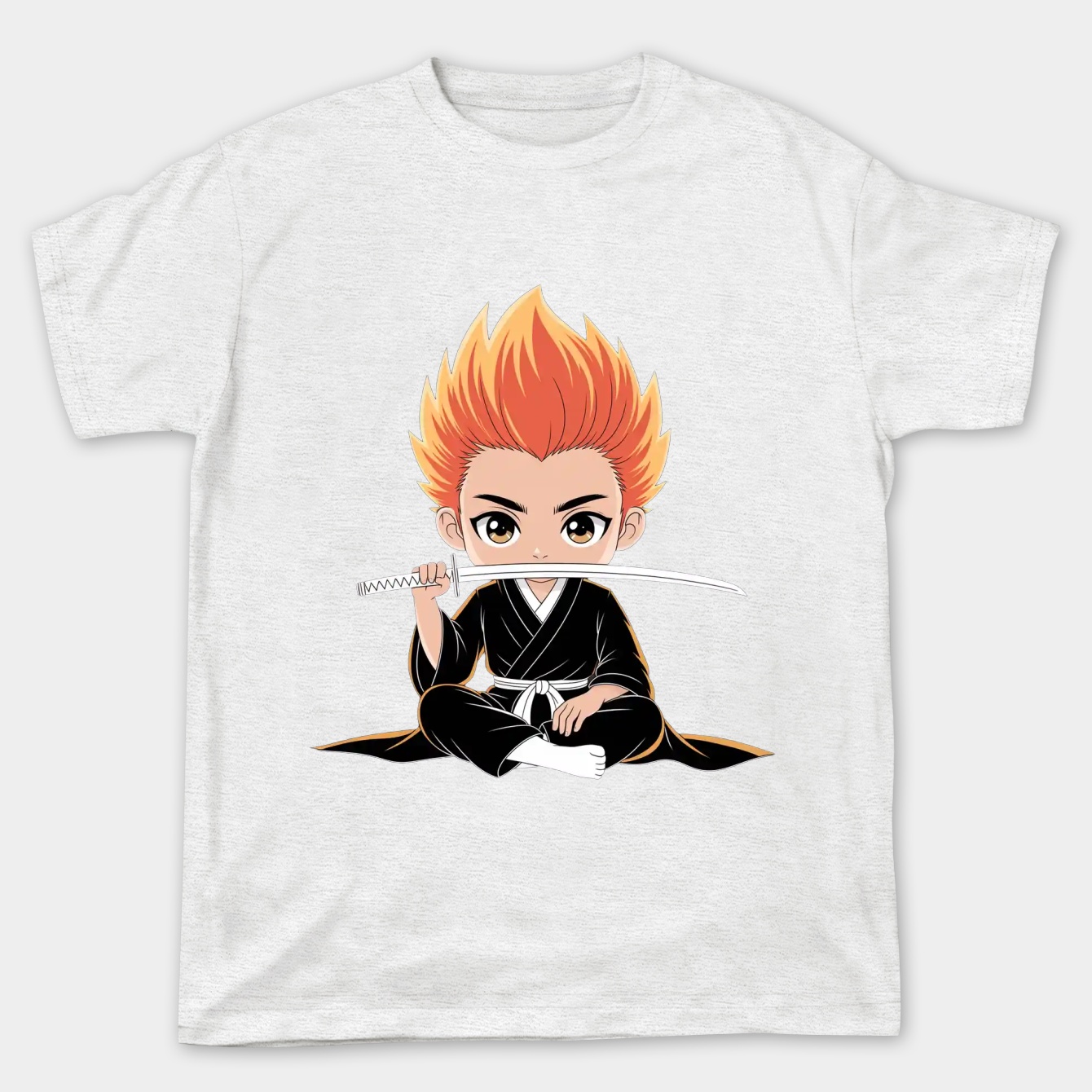 ichigo chibi sitting pose Women's Plus Size T-shirt