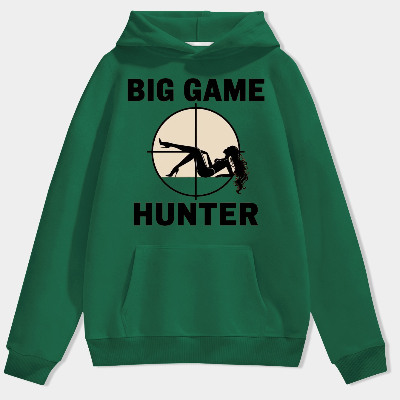 Big Game Hunter Chubby Chaser Men's Hoodie