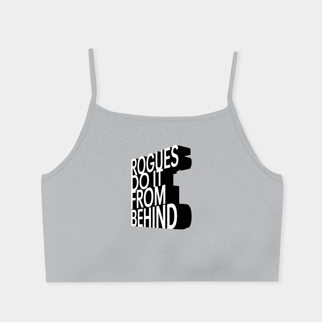 Rogues Do It From Behind RPG Rogue Women's  Spaghetti Strap Tank Top