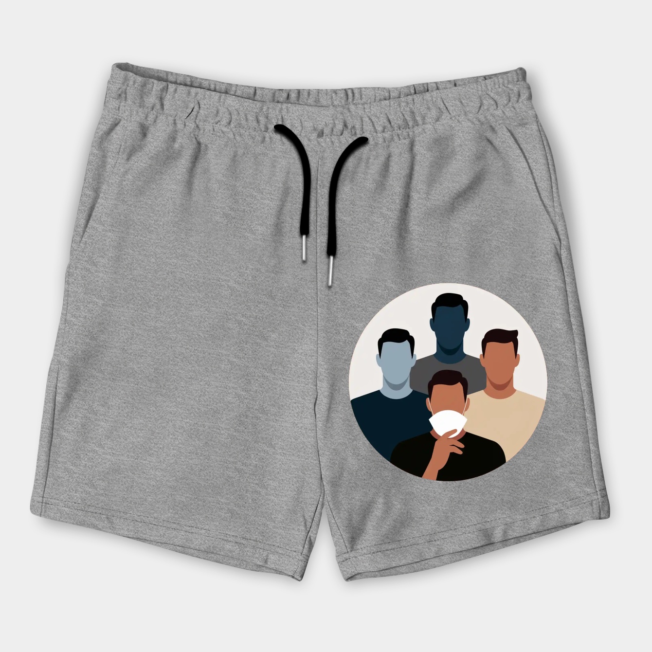 T from AAA Men's Shorts