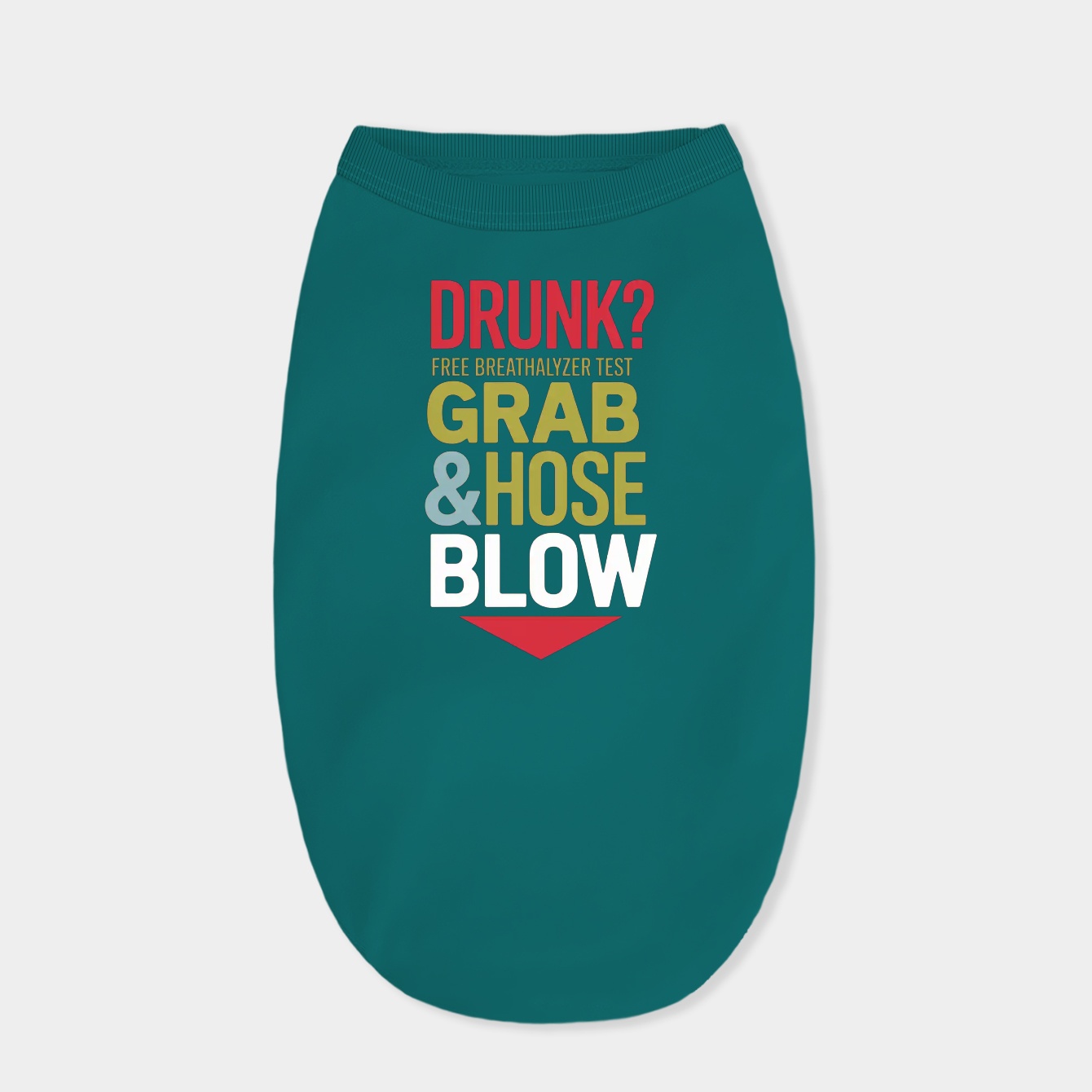 Drunk? Free Breathalyzer Test Grab Hose & Blow