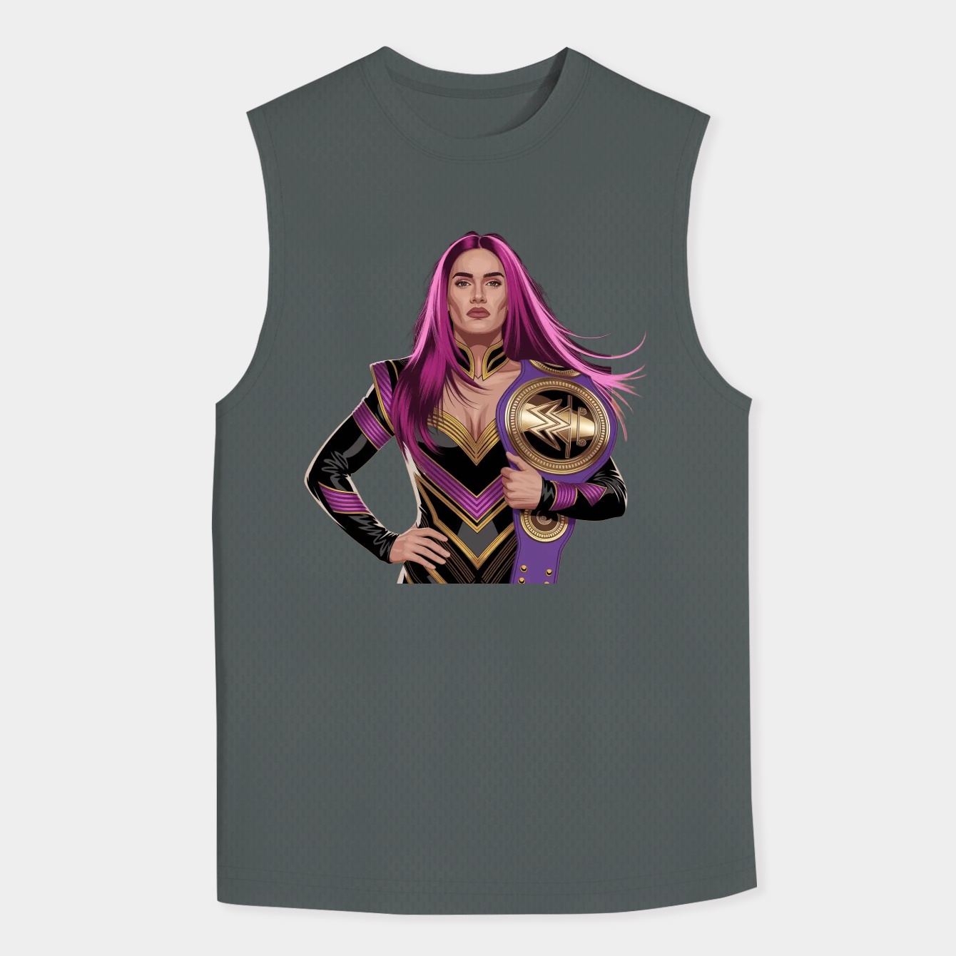 Iyo Sky Champion Pose Men's Big & Tall Tank Top