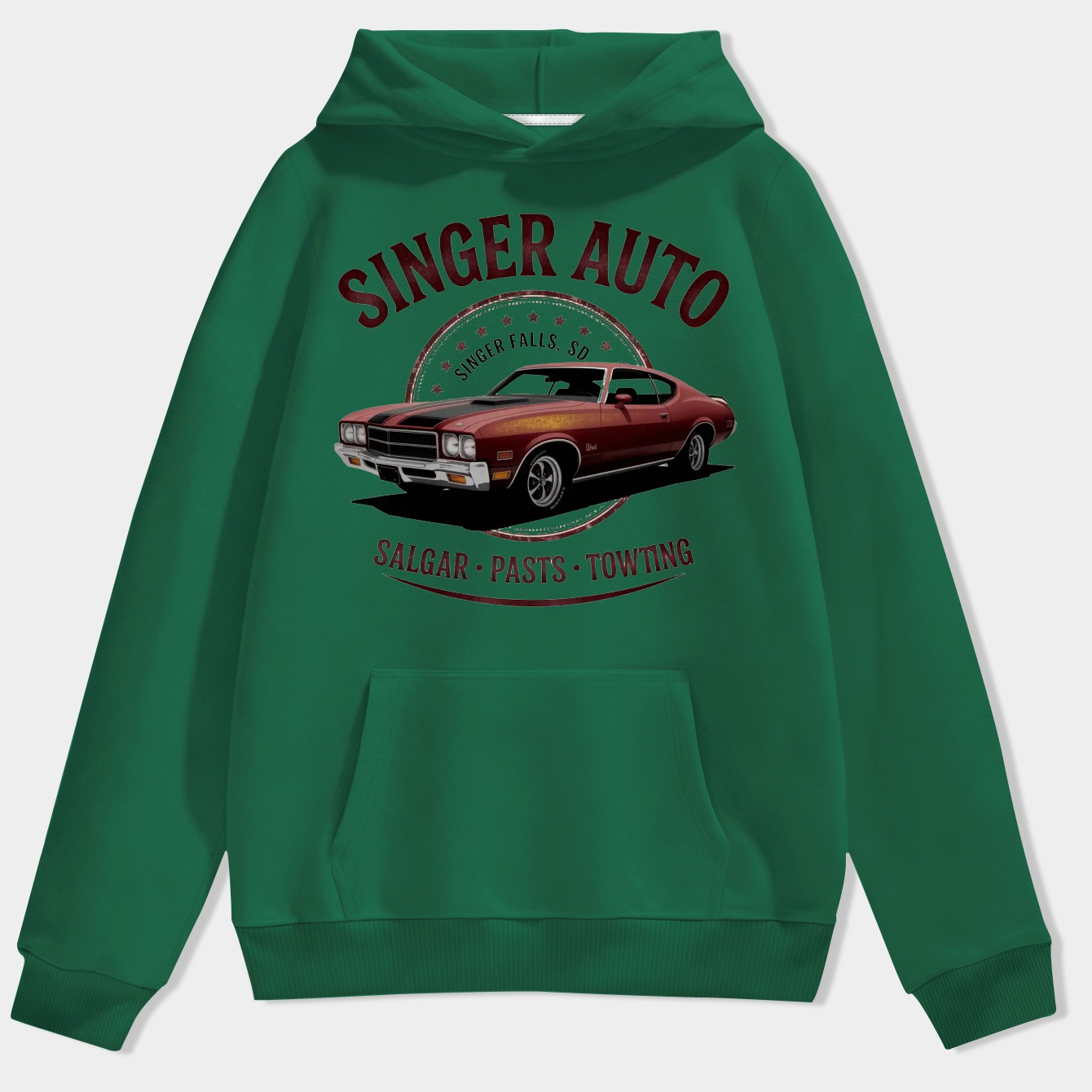 SINGER AUTO Sioux Falls SD Men's Hoodie