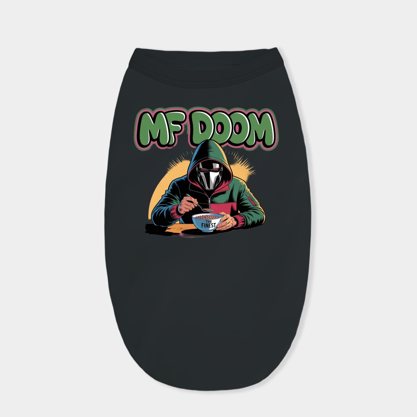 ALL CAPS-MF COMIC Dog Shirt